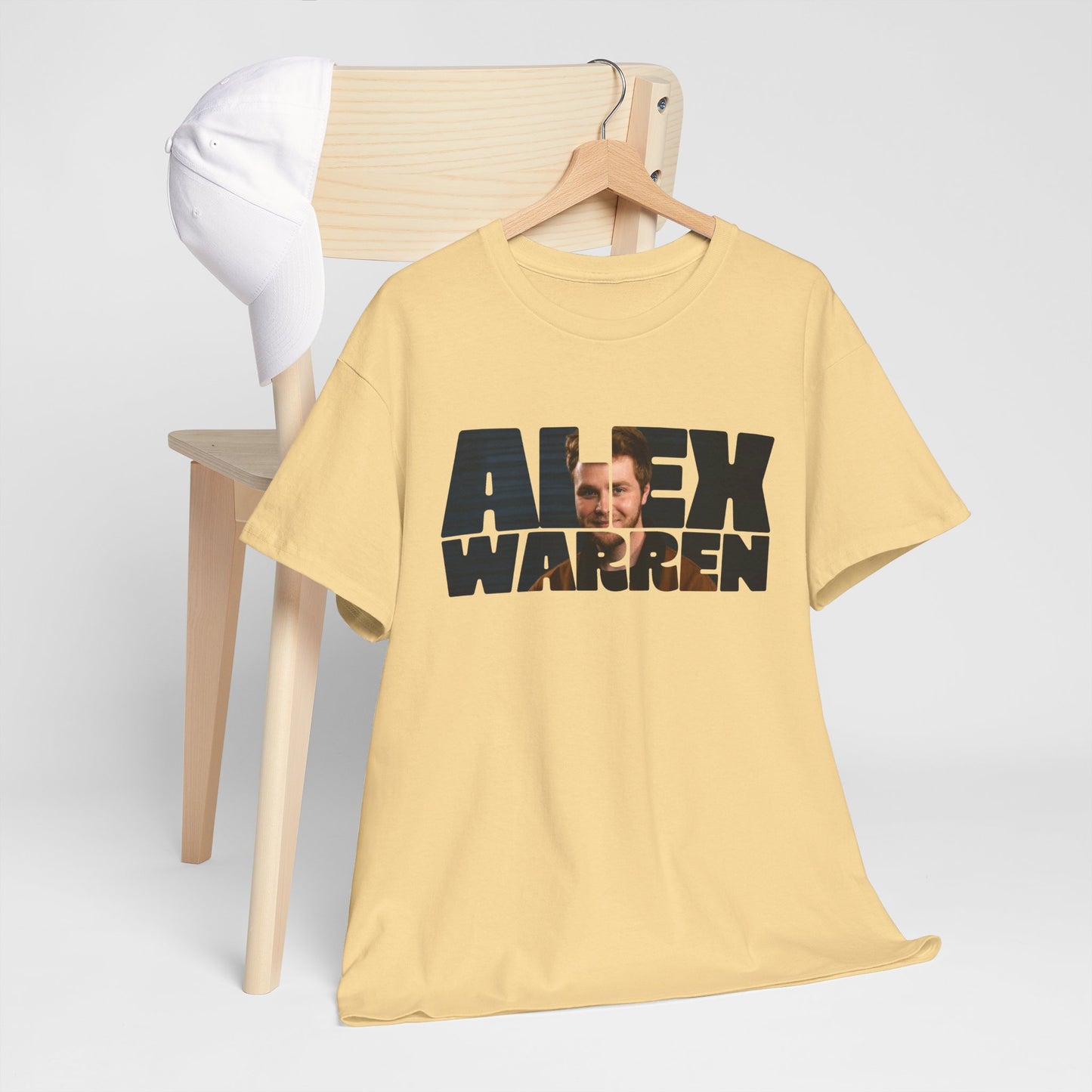 Alex Warren Unisex Heavy Cotton Tee - Casual Comfort Wear