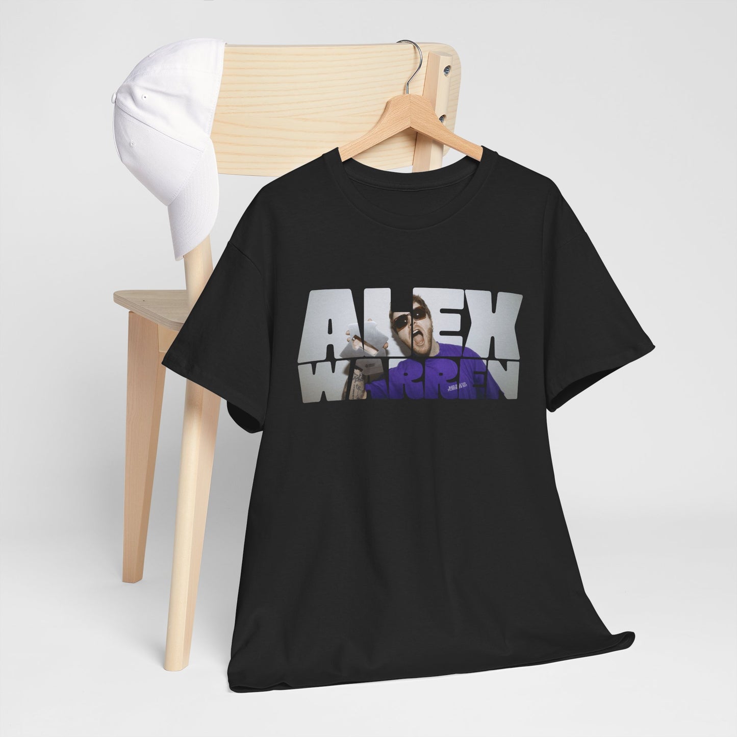 Alex Warren Unisex Heavy Cotton Tee - Casual Graphic Tee for Fans