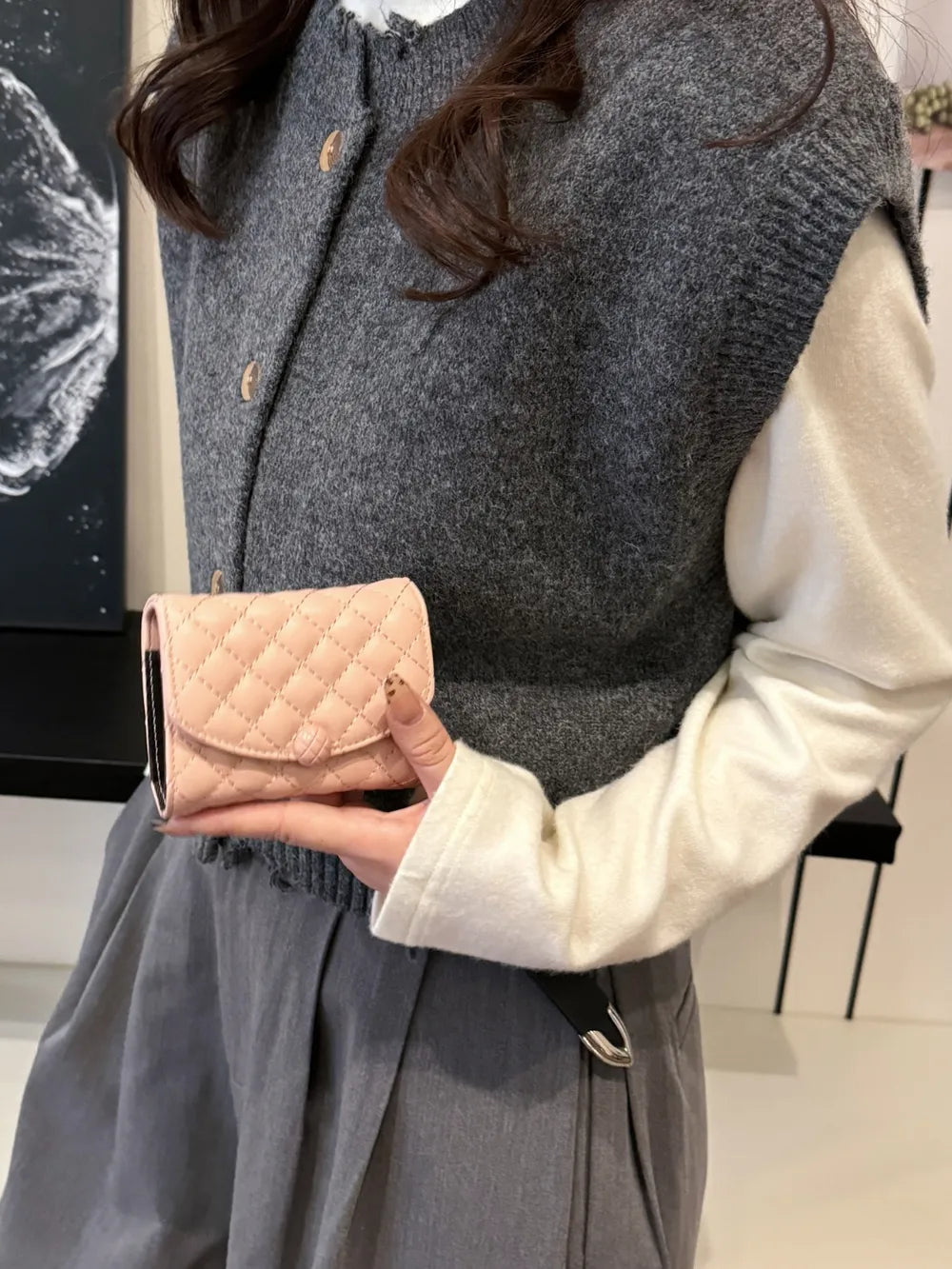 PU Leather Solid Color Wallet - Roe Creation