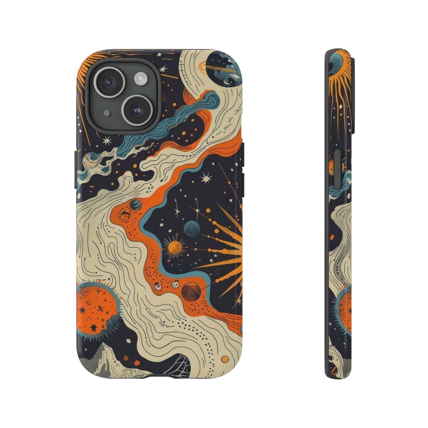 Vibrant Galaxy iPhone Case - Tough and Stylish for Cosmic Lovers - Roe Creation