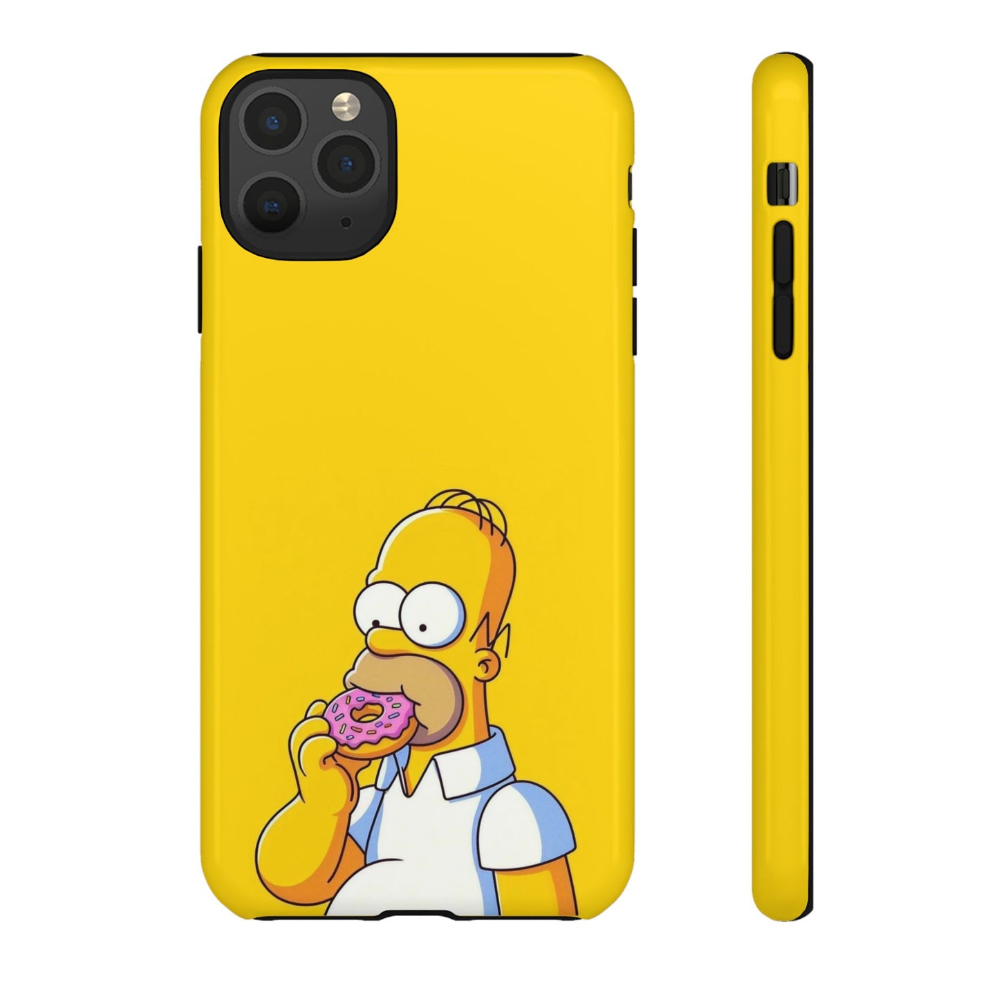 Homer Simpson Phone Case - iPhone, Samsung, Unique Protection for Fans, Cartoon Phone Cover, Gift for Simpsons Lovers, Durable Tough Case