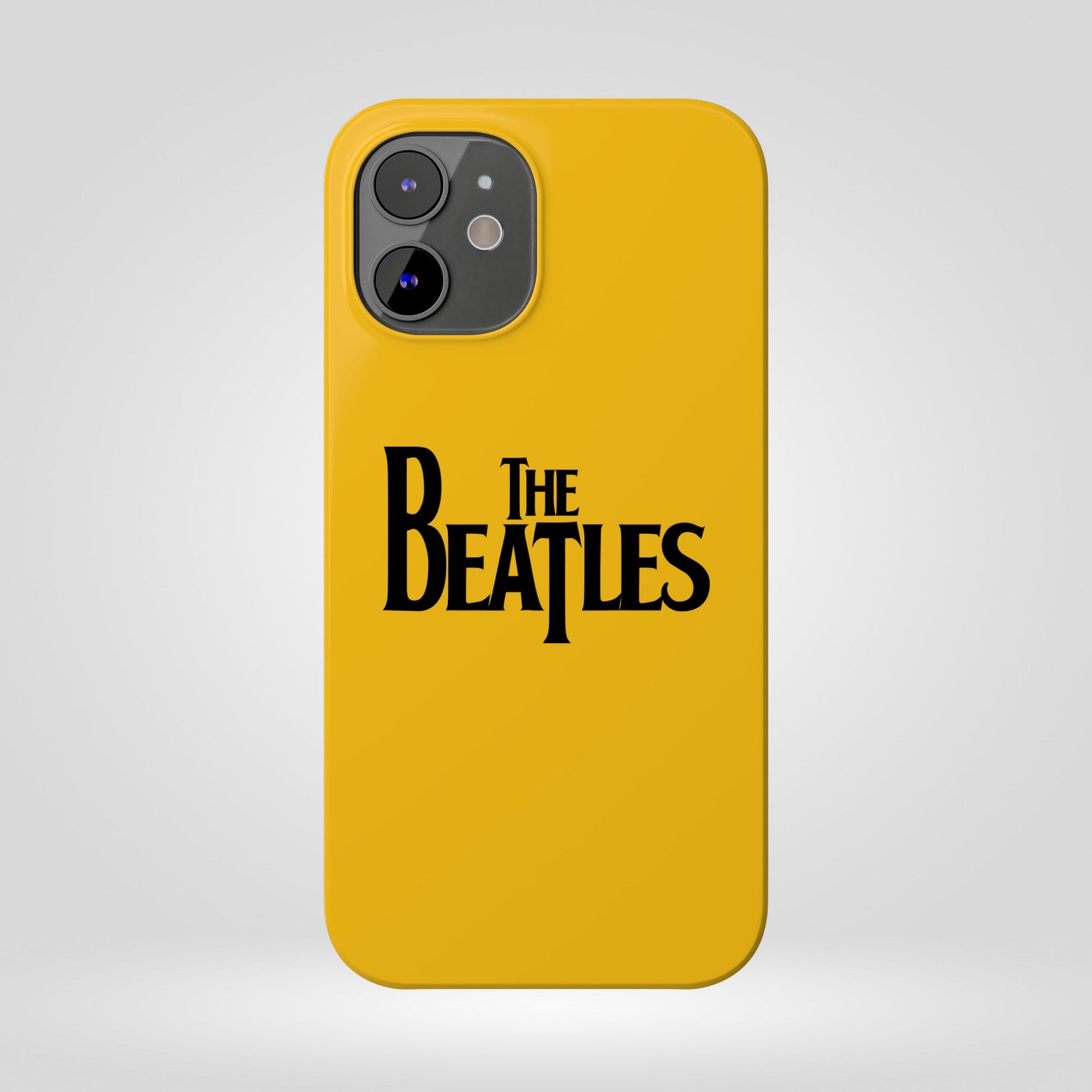 The Beatles Basic Yellow Slim Phone Case - iPhone - Roe Creation