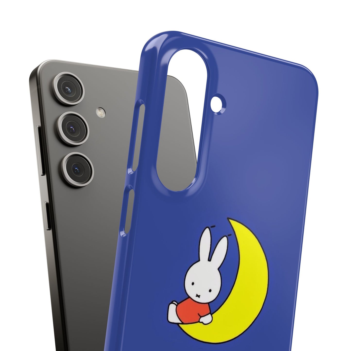 Miffy Phone Case, Moon Snap Case for Phones - iPhone, Samsung