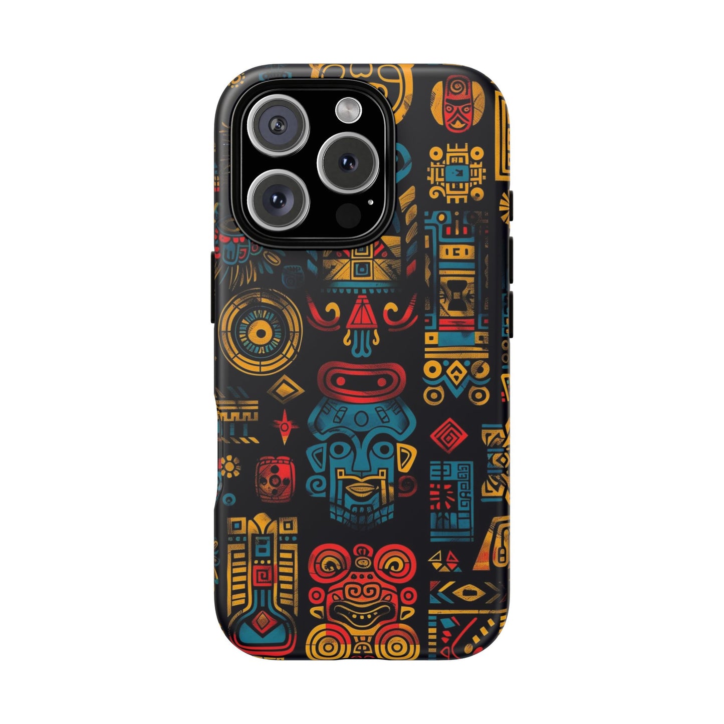 Vibrant Aztec iPhone Case - Tough Cases for Unique Style