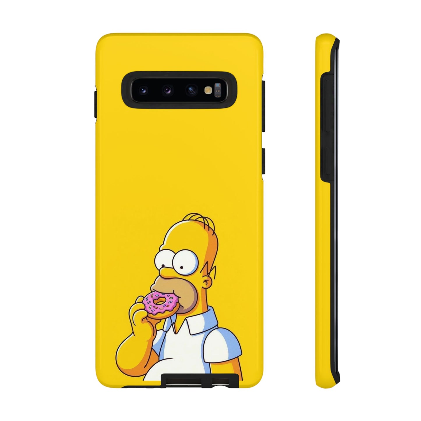 Homer Simpson Phone Case - iPhone, Samsung, Unique Protection for Fans, Cartoon Phone Cover, Gift for Simpsons Lovers, Durable Tough Case