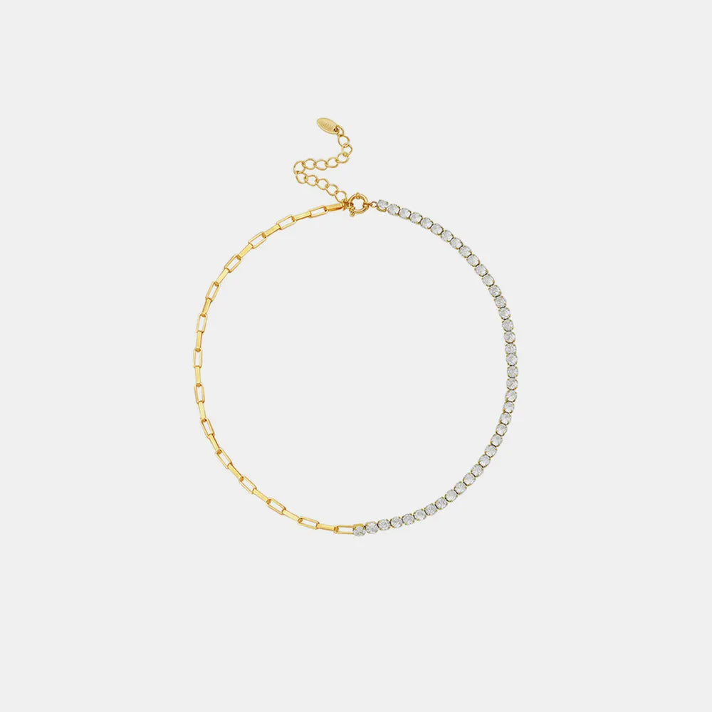 Zircon Titanium Steel Necklace - Roe Creation