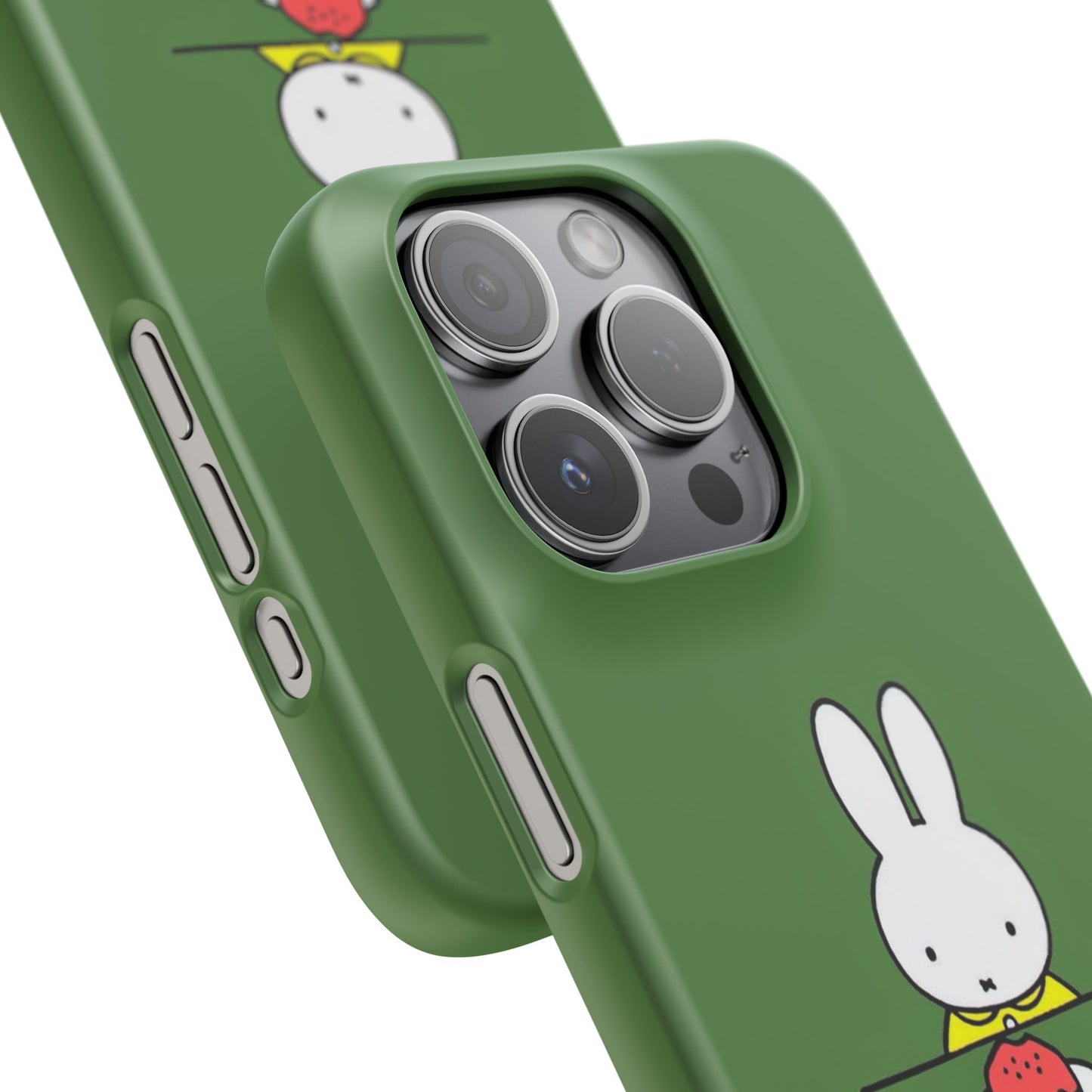 Miffy Phone Case, Snap Case, Green Miffy - iPhone, Samsung
