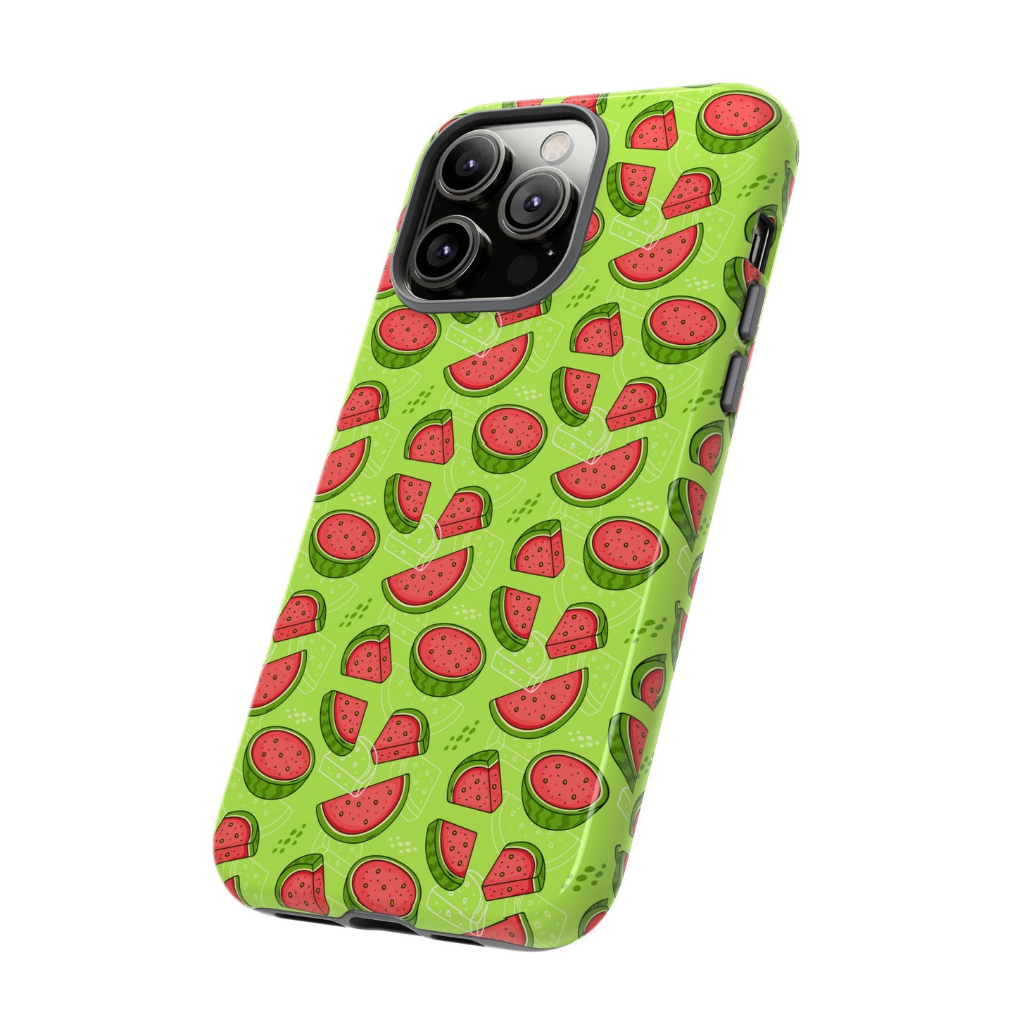 Watermelon Tough iPhone Case – Vibrant Fruit Phone Cover for Summer Vibes - Roe Creation