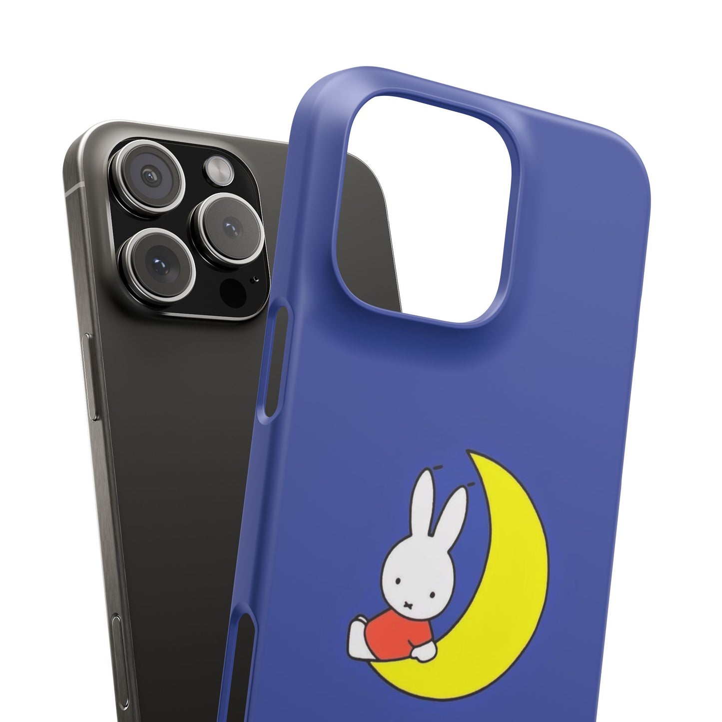 Miffy Phone Case, Moon Snap Case for Phones - iPhone, Samsung