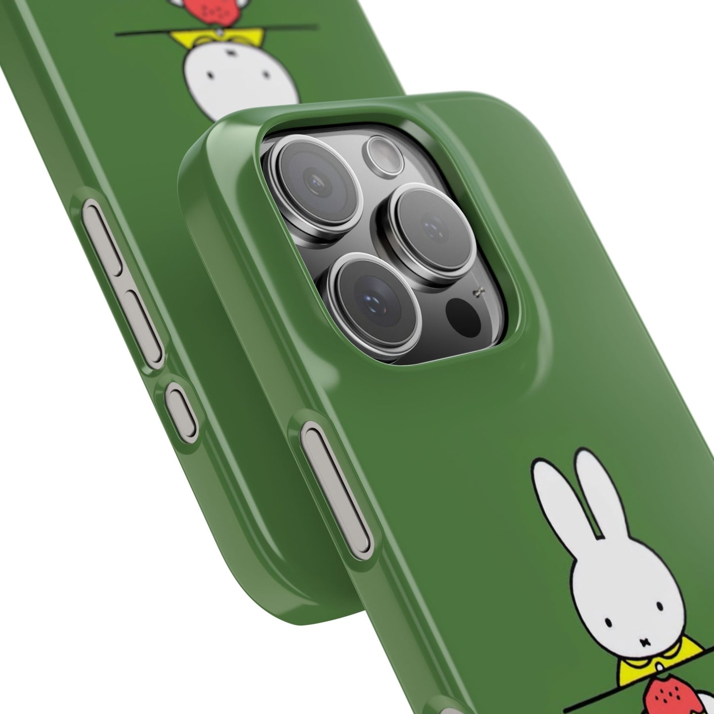Miffy Phone Case, Snap Case, Green Miffy - iPhone, Samsung
