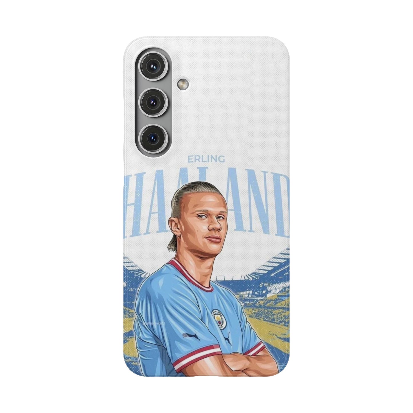 Erling Haaland Snap Case | Personalized Phone Case for Manchester City Fans