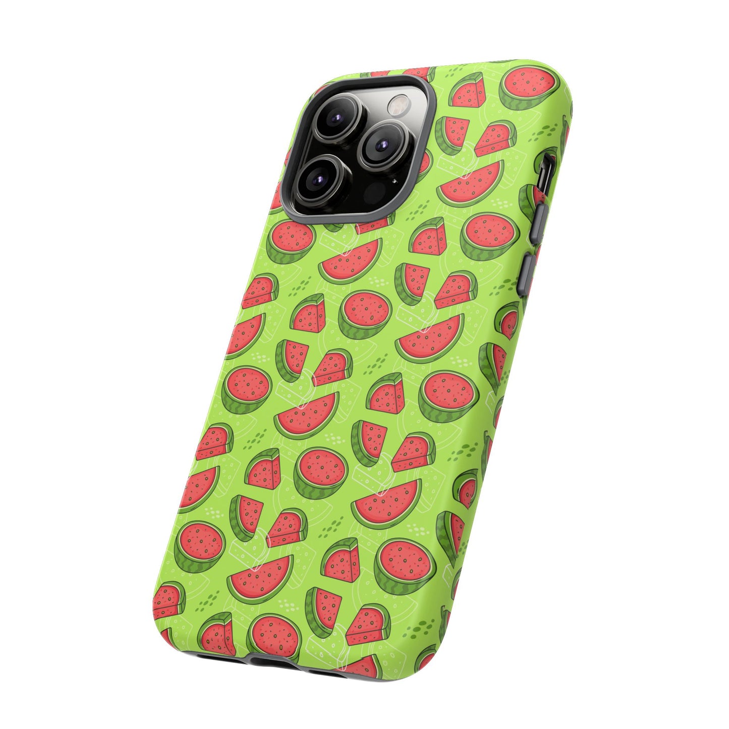 Watermelon Tough iPhone Case – Vibrant Fruit Phone Cover for Summer Vibes - Roe Creation