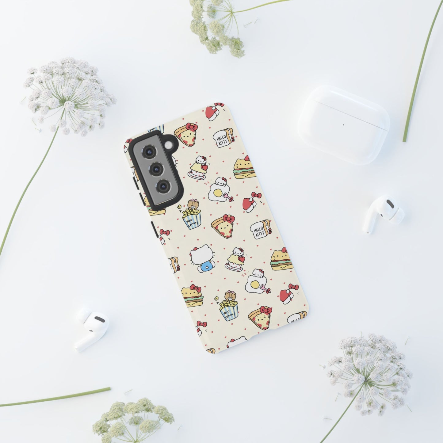 Cute Hello Kitty Tough Phone Case - Durable & Stylish Protection