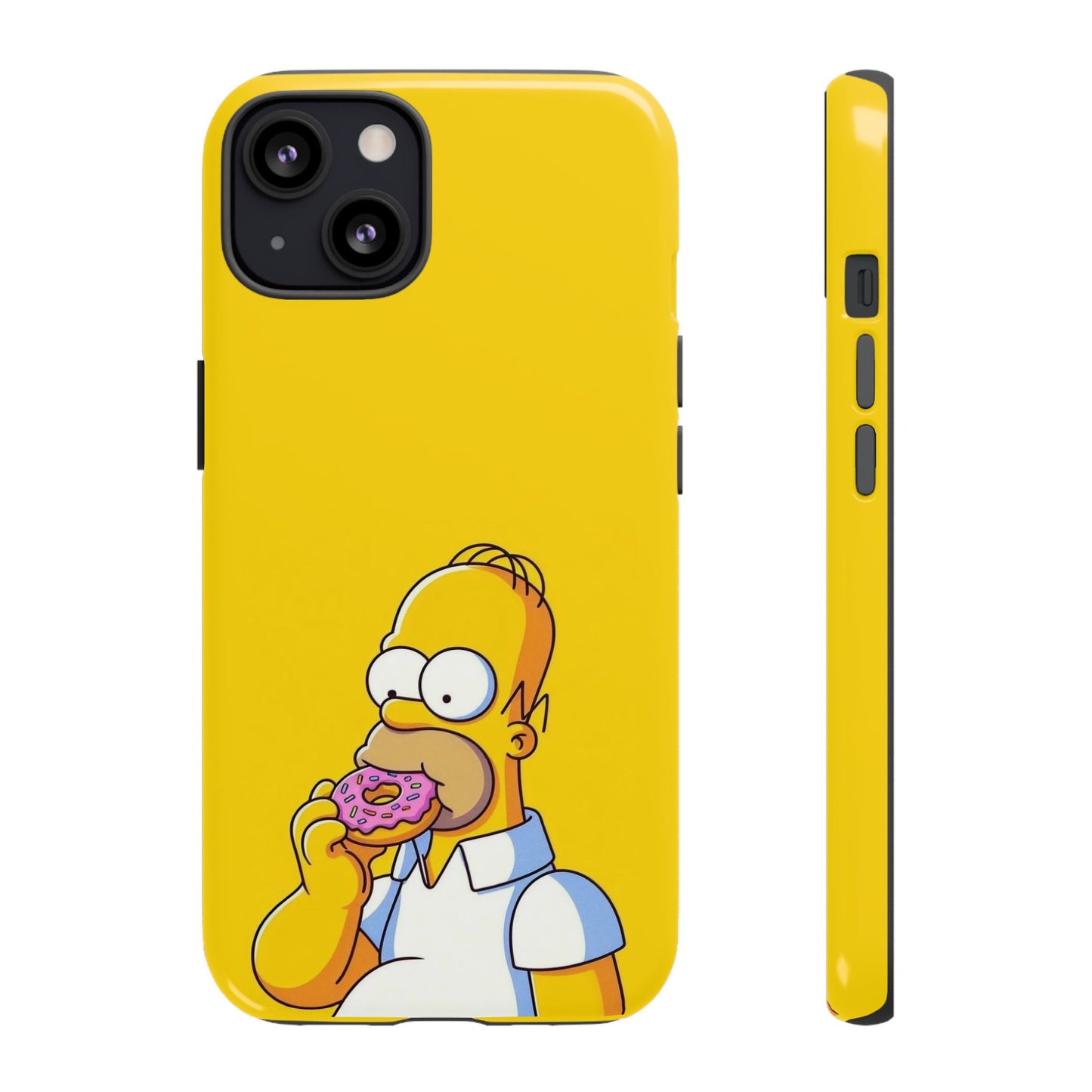 Homer Simpson Phone Case - iPhone, Samsung, Unique Protection for Fans, Cartoon Phone Cover, Gift for Simpsons Lovers, Durable Tough Case