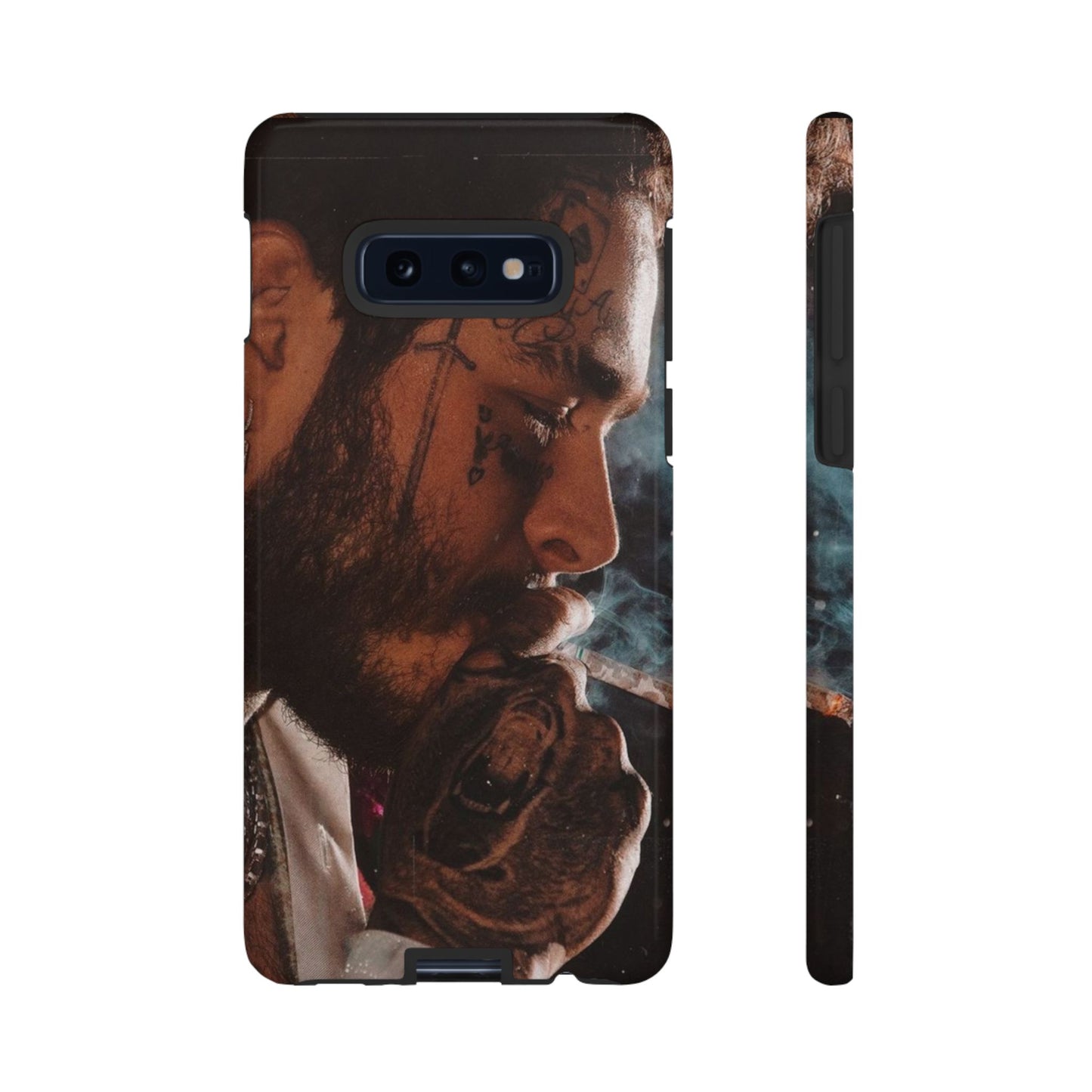 Post Malone Tough Cases for Fans - Artistic Phone Case with Smoky Vibe