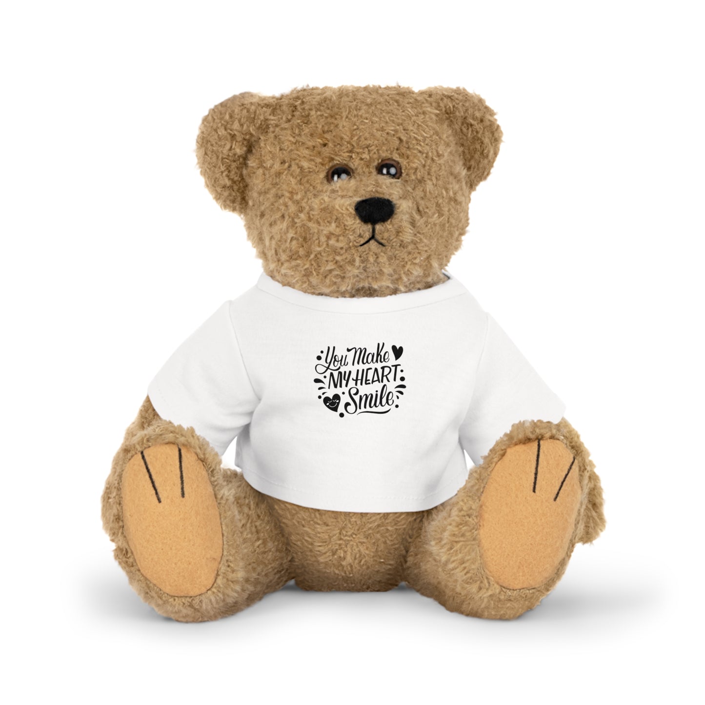 You Make My Heart Smile Plush Toy with T-Shirt Gift
