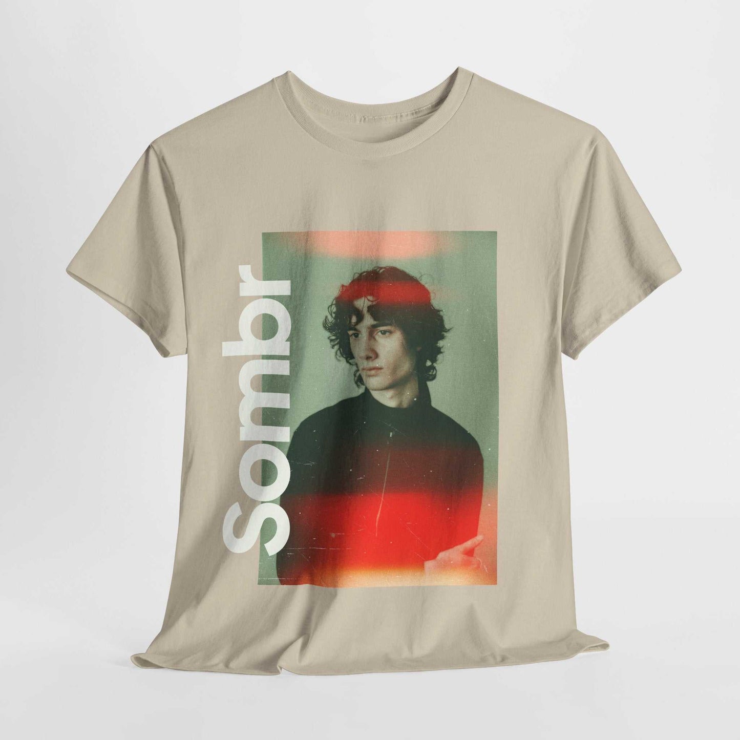 Sombr Singer Retro Style Unisex Heavy Cotton Tee for Lovers