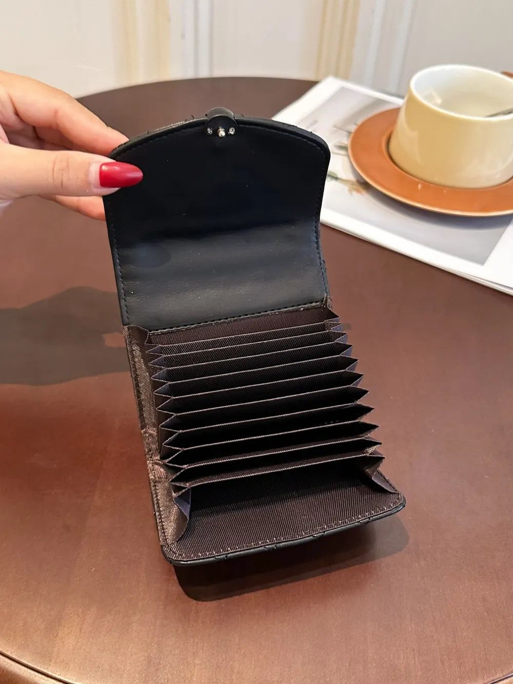 PU Leather Solid Color Wallet - Roe Creation