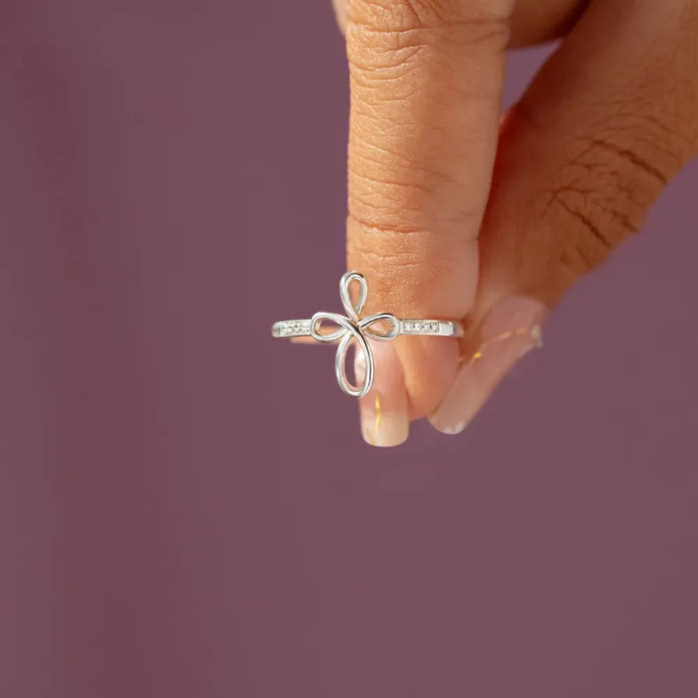 925 Sterling Silver Geometric Ring - Roe Creation
