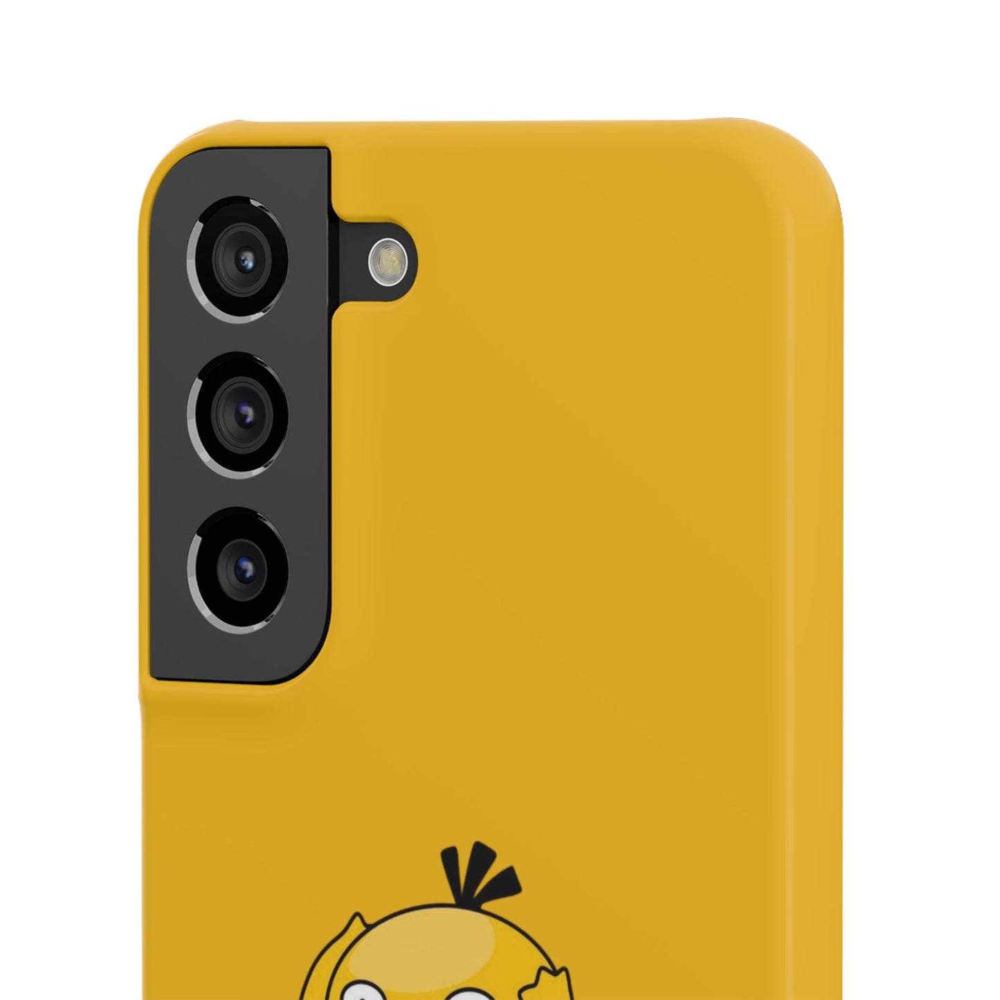 Psyduck Pokemon Snap Phone Cases, Yellow, Cartoon - iPhone, Samsung