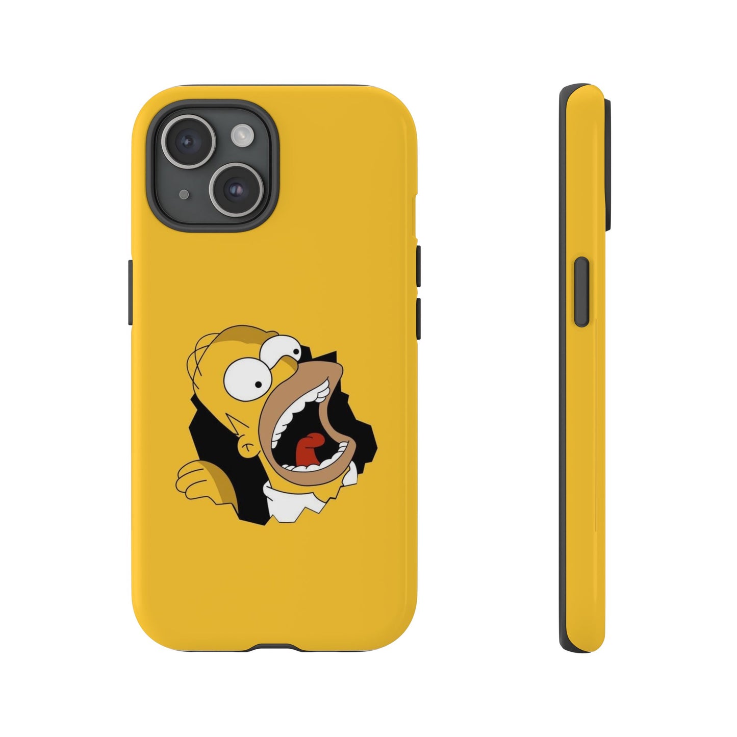 Homer Simpson Phone Case - Tough & Stylish Yellow Case for Fans