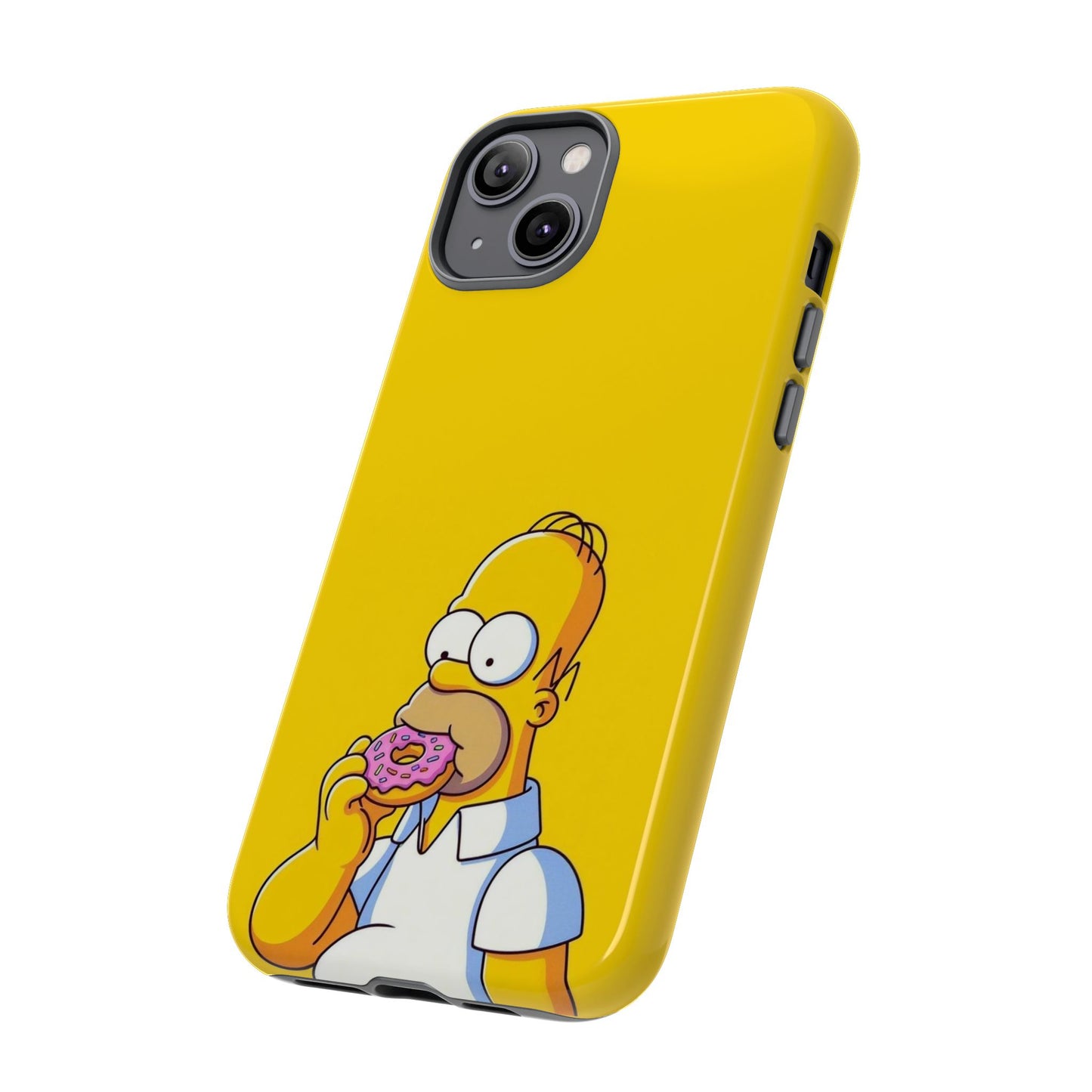 Homer Simpson Phone Case - iPhone, Samsung, Unique Protection for Fans, Cartoon Phone Cover, Gift for Simpsons Lovers, Durable Tough Case