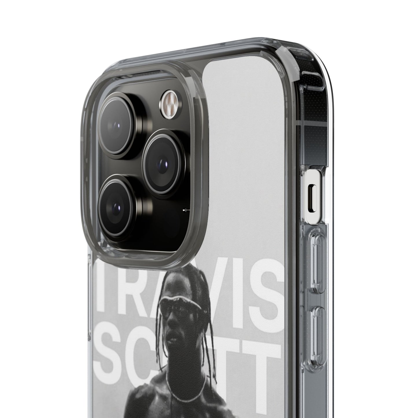 Travis Scott Clear Phone Case - Sleek Design for Music Lovers