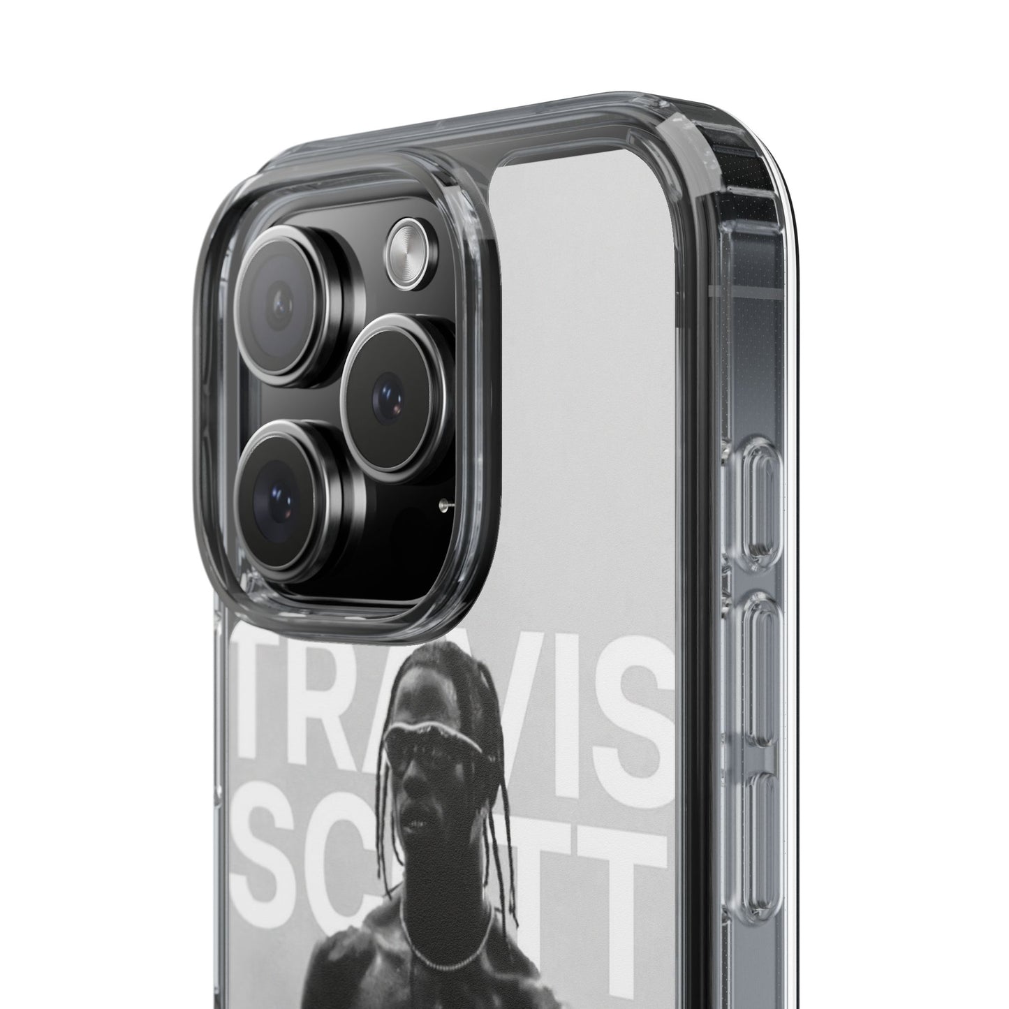 Travis Scott Clear Phone Case - Sleek Design for Music Lovers