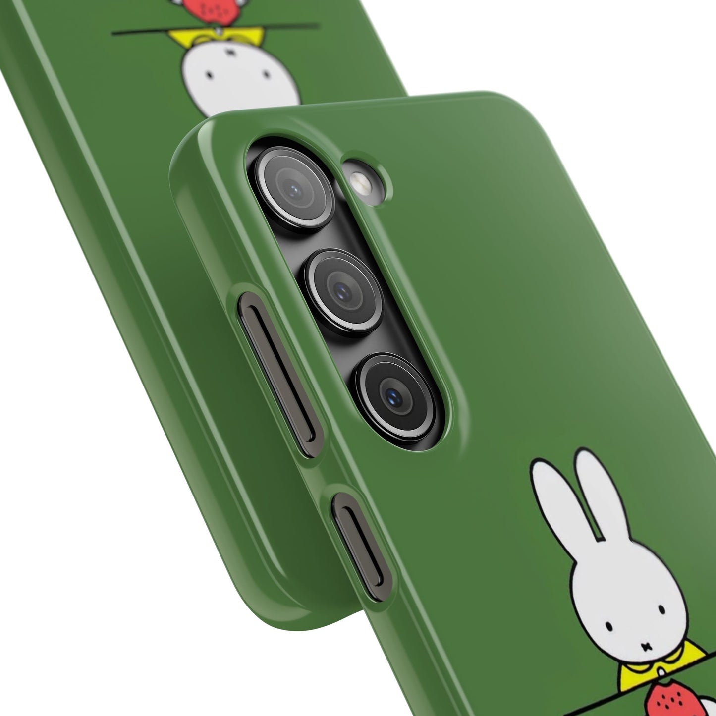 Miffy Phone Case, Snap Case, Green Miffy - iPhone, Samsung