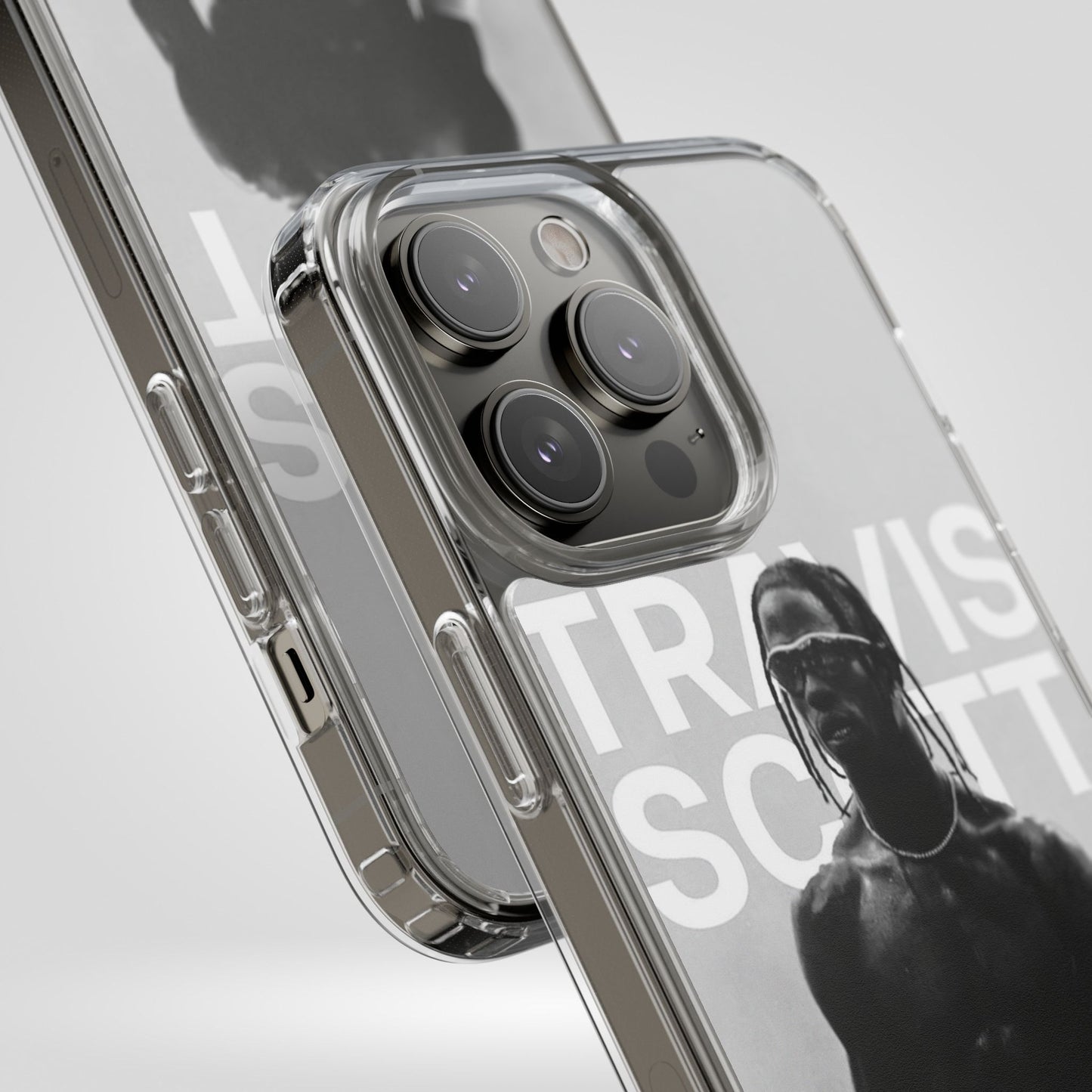 Travis Scott Clear Phone Case - Sleek Design for Music Lovers