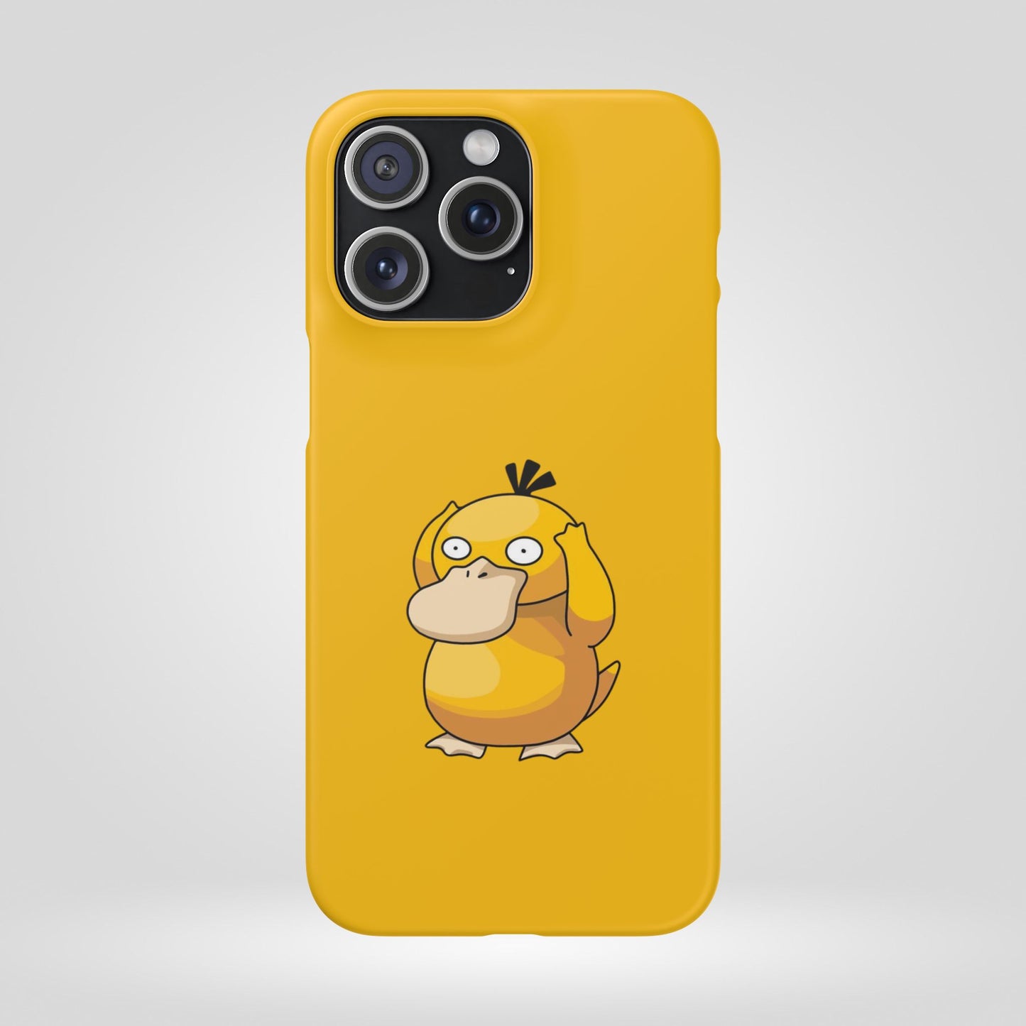 Psyduck Pokemon Snap Phone Cases, Yellow, Cartoon - iPhone, Samsung