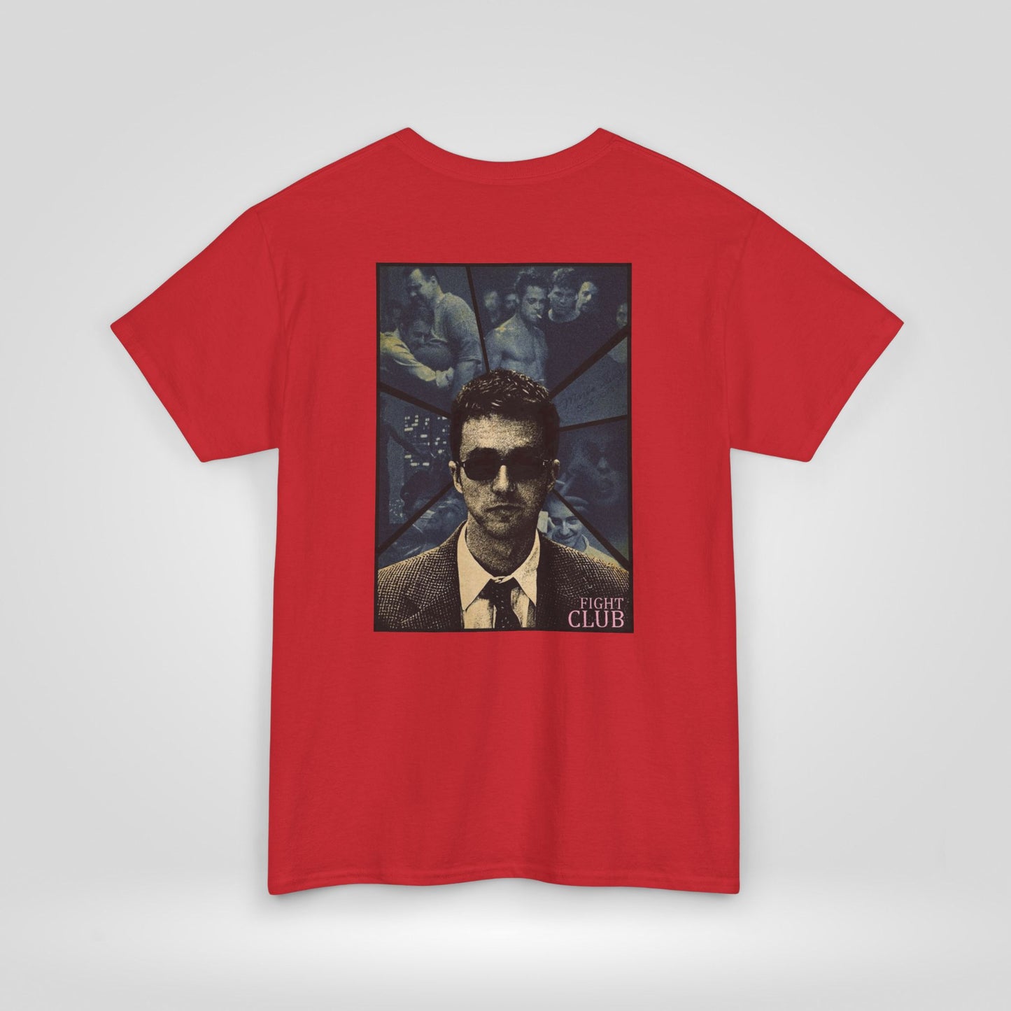 Fight Club Edward Norton Unisex Heavy Cotton Tee - Retro Movie Graphic Shirt - Roe Creation