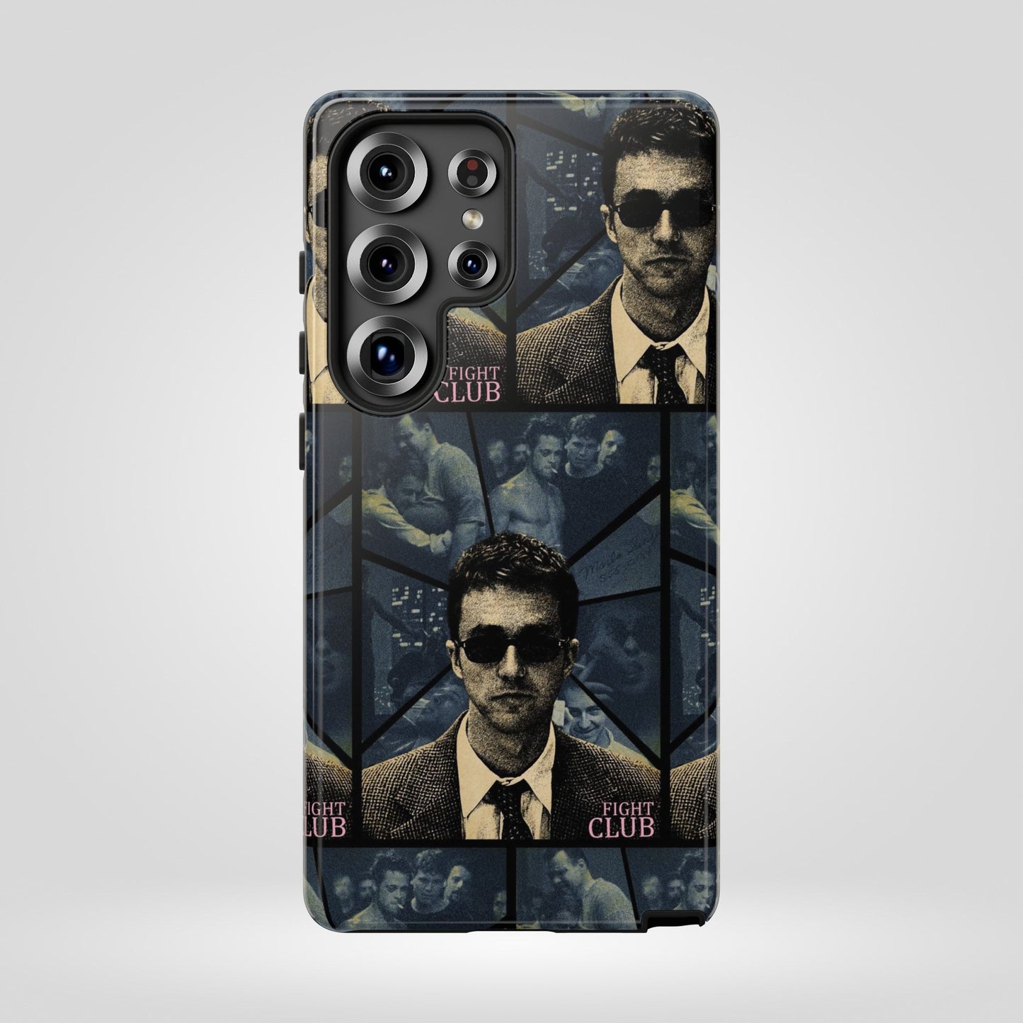 Fight Club Edward Norton Tough Phone Case - Edgy Design for Movie Fans