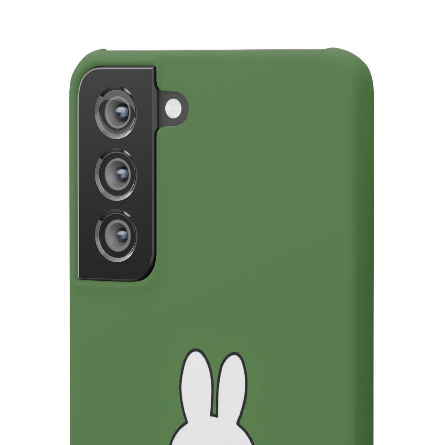 Miffy Phone Case, Snap Case, Green Miffy - iPhone, Samsung