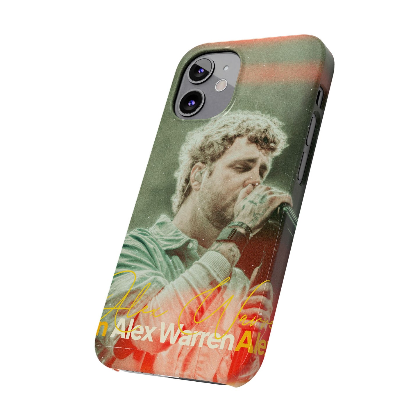 Alex Warren Slim Phone Cases for Lovers, Unique Smartphone Covers, Perfect for Gifting, Concert Enthusiasts