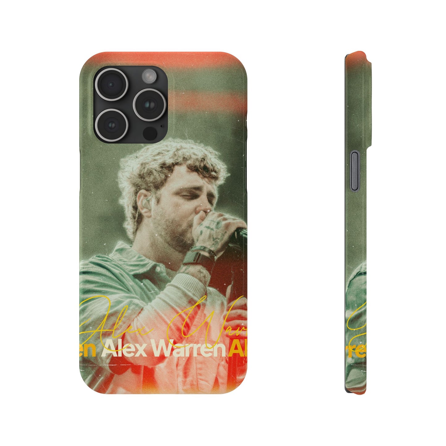 Alex Warren Slim Phone Cases for Lovers, Unique Smartphone Covers, Perfect for Gifting, Concert Enthusiasts