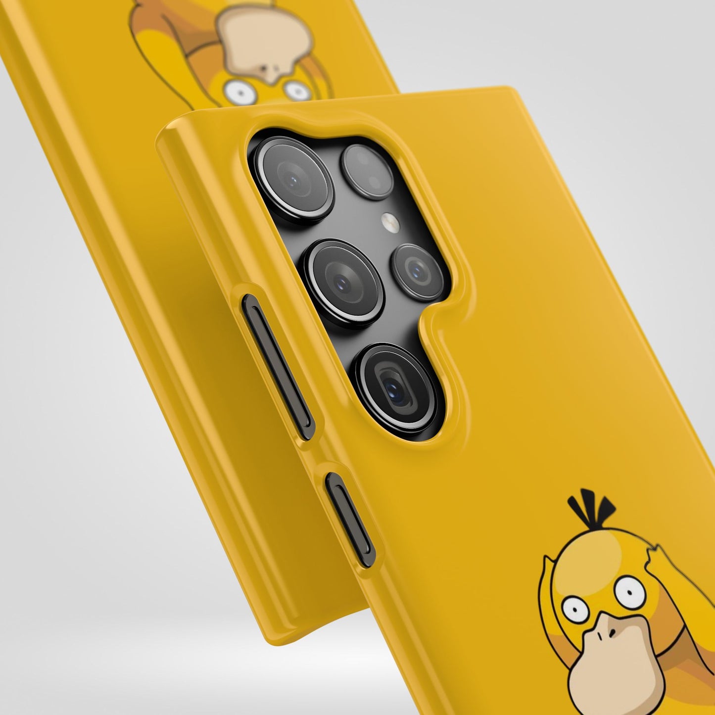 Psyduck Pokemon Snap Phone Cases, Yellow, Cartoon - iPhone, Samsung
