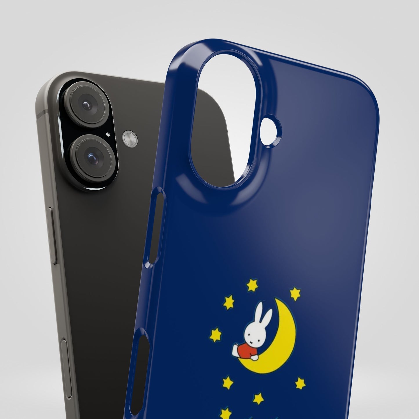 Miffy Phone Case, Moon Snap Case for Phone - Nighttime Design, iPhone, Samsung