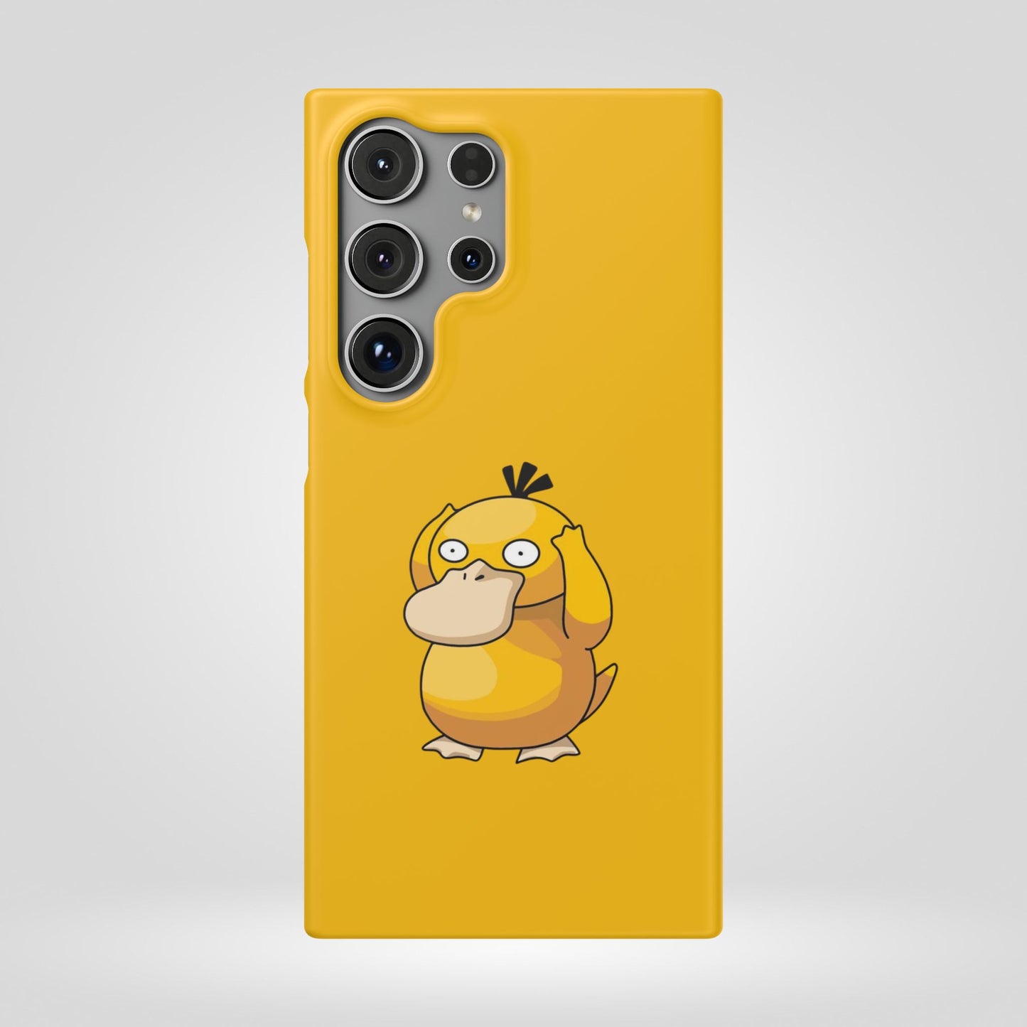 Psyduck Pokemon Snap Phone Cases, Yellow, Cartoon - iPhone, Samsung