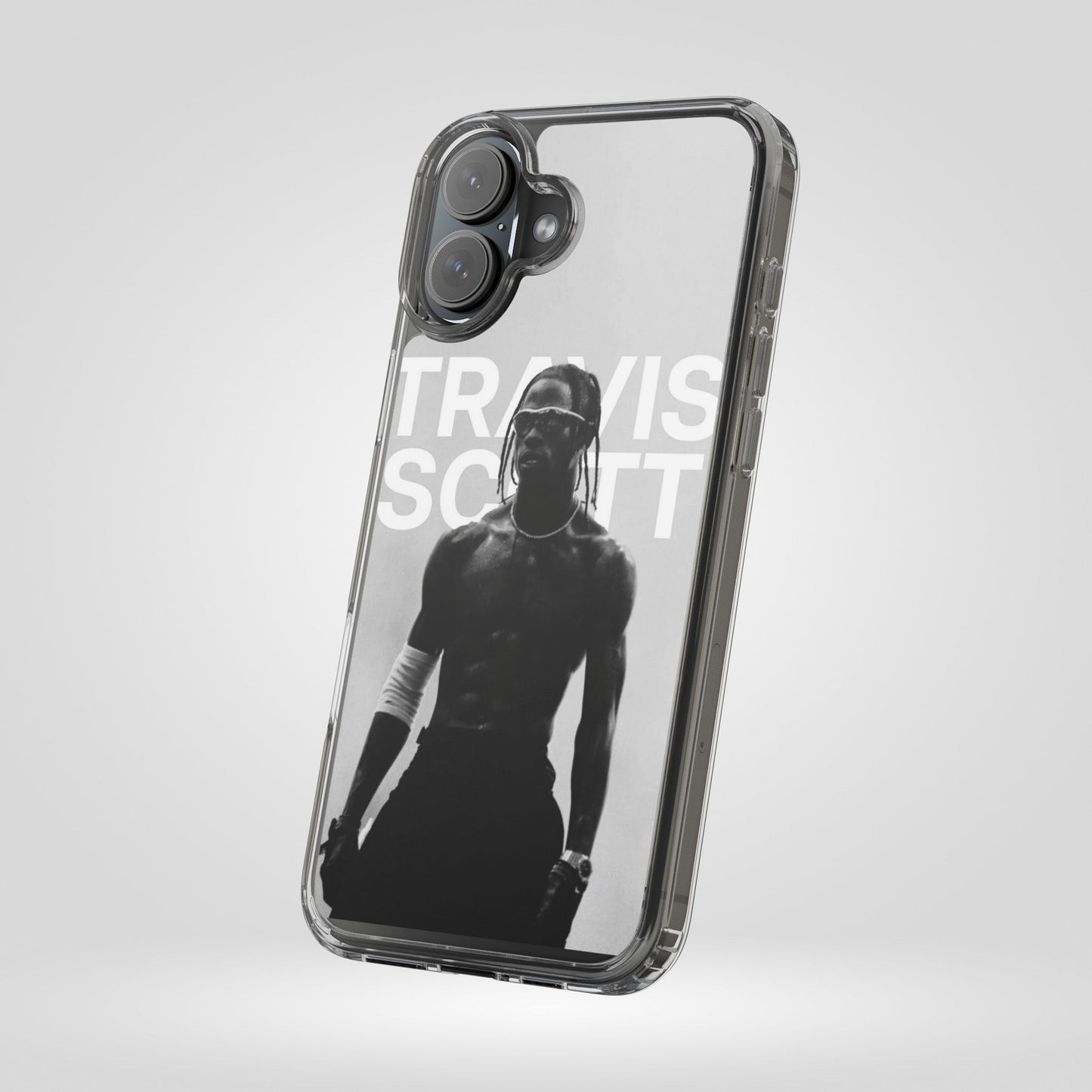 Travis Scott Clear Phone Case - Sleek Design for Music Lovers