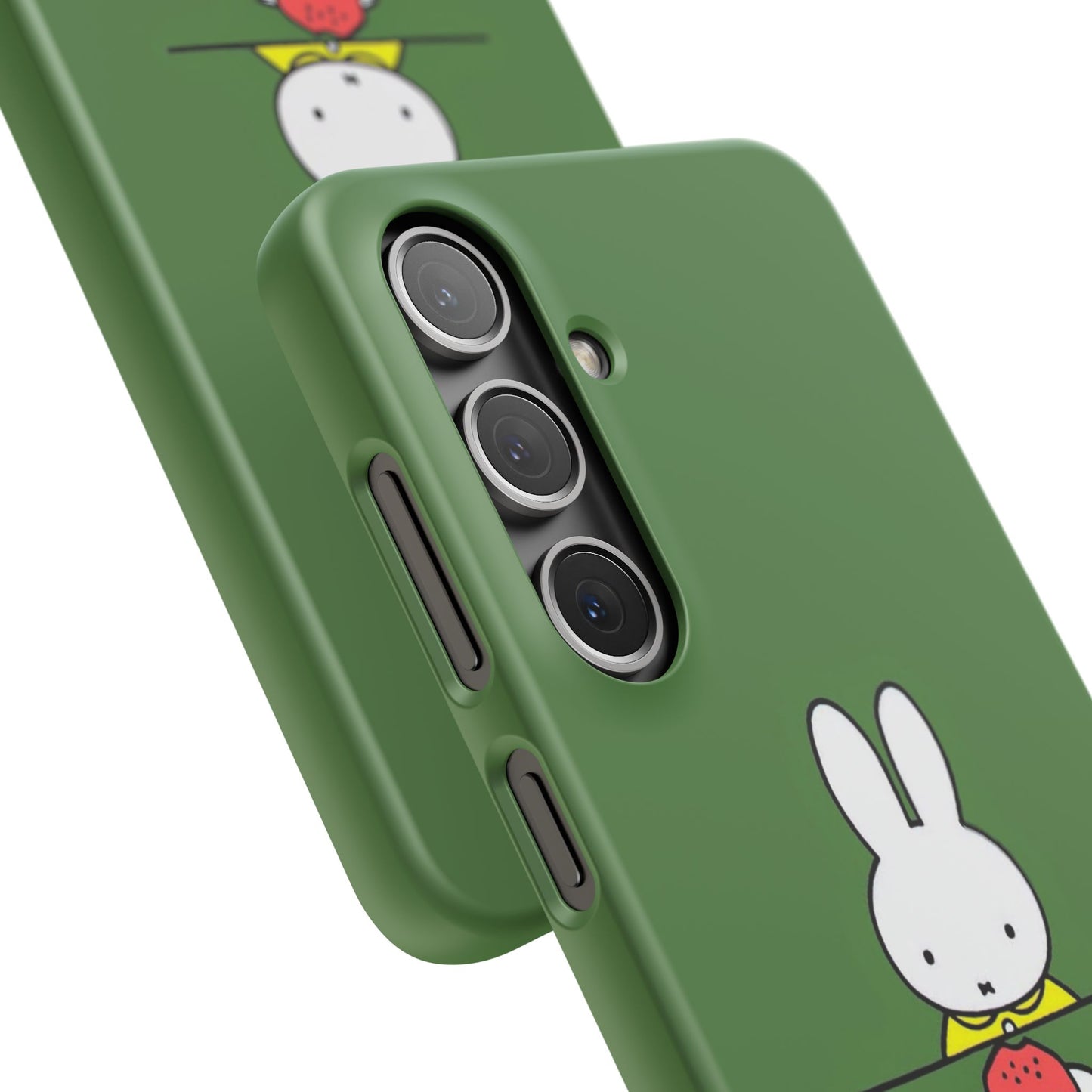 Miffy Phone Case, Snap Case, Green Miffy - iPhone, Samsung