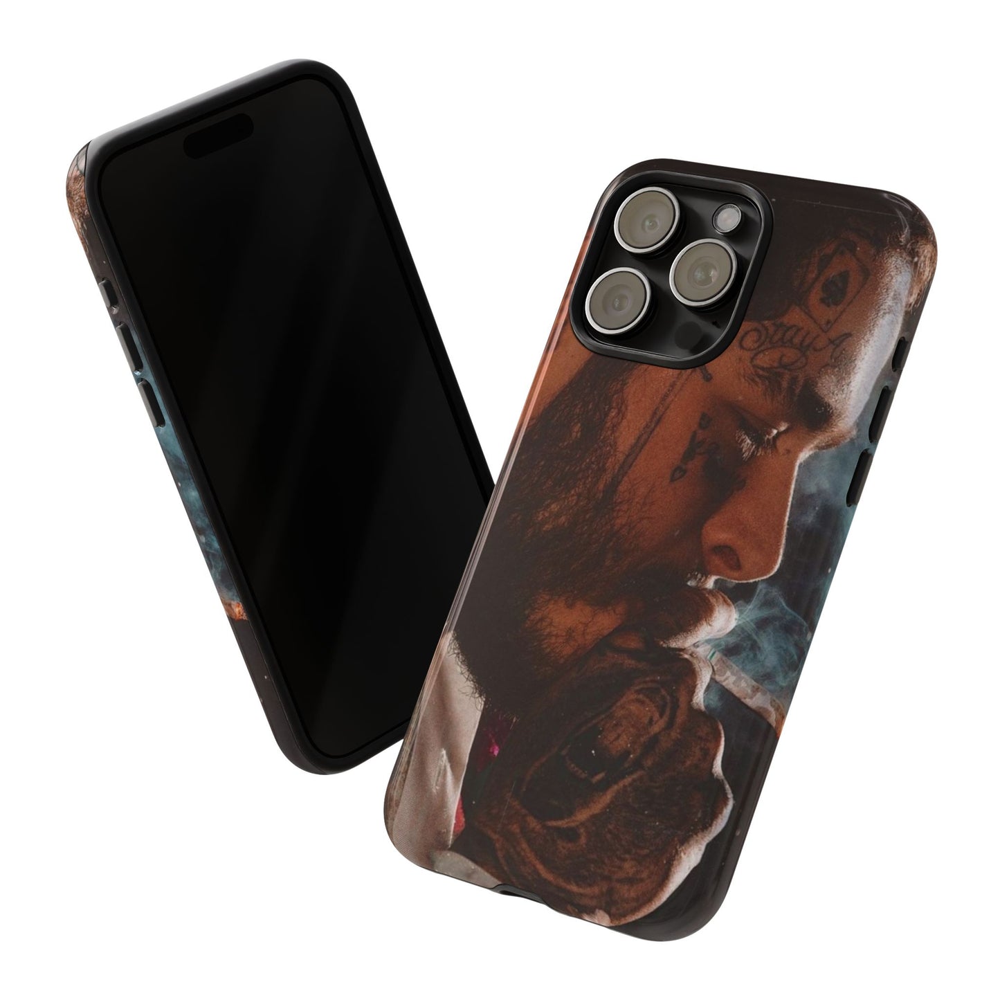 Post Malone Tough Cases for Fans - Artistic Phone Case with Smoky Vibe
