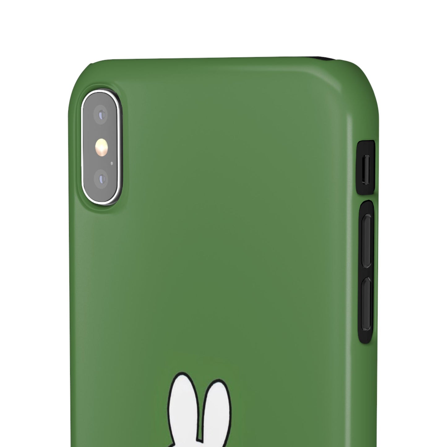 Miffy Phone Case, Snap Case, Green Miffy - iPhone, Samsung