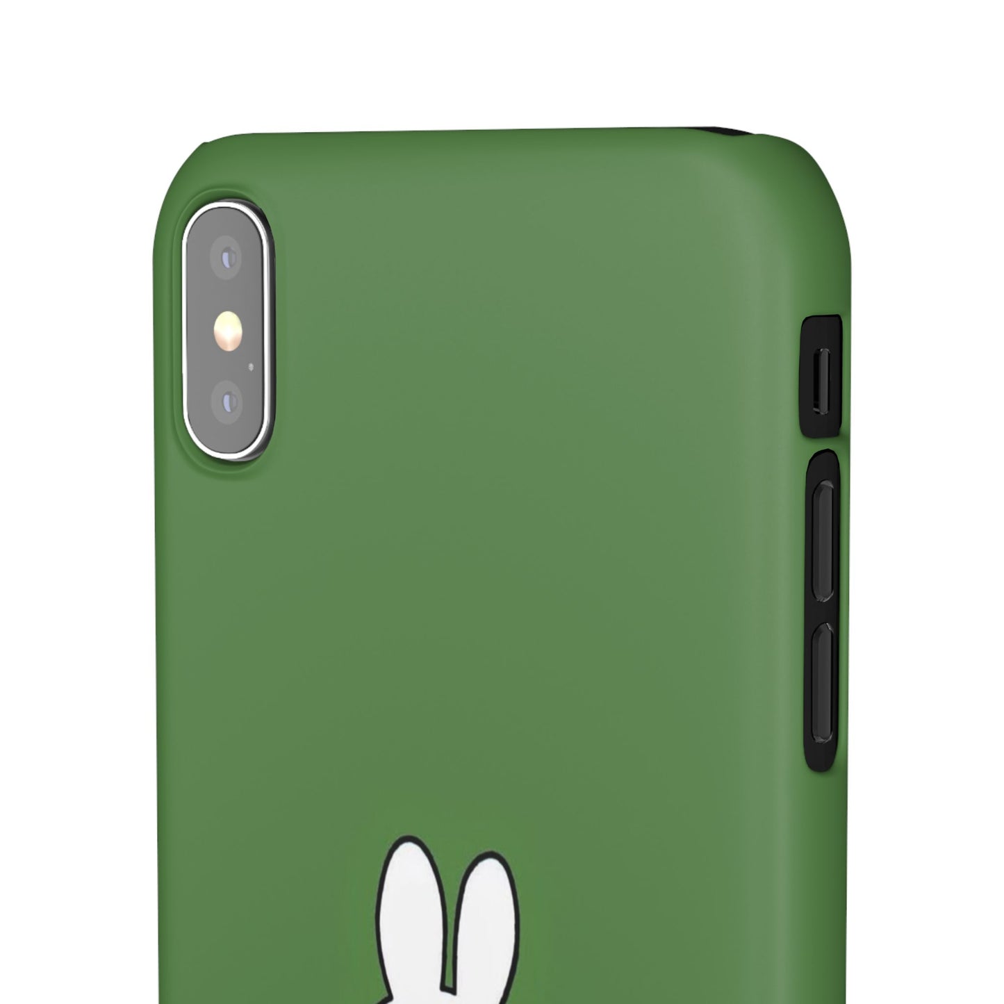 Miffy Phone Case, Snap Case, Green Miffy - iPhone, Samsung