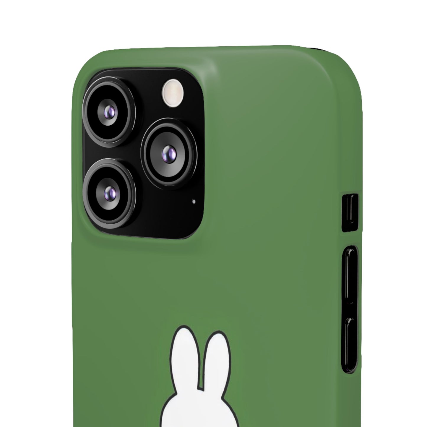 Miffy Phone Case, Snap Case, Green Miffy - iPhone, Samsung