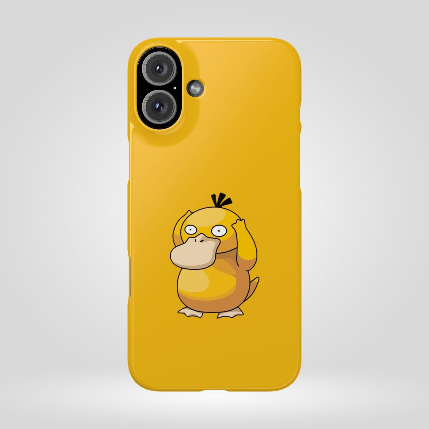 Psyduck Pokemon Snap Phone Cases, Yellow, Cartoon - iPhone, Samsung