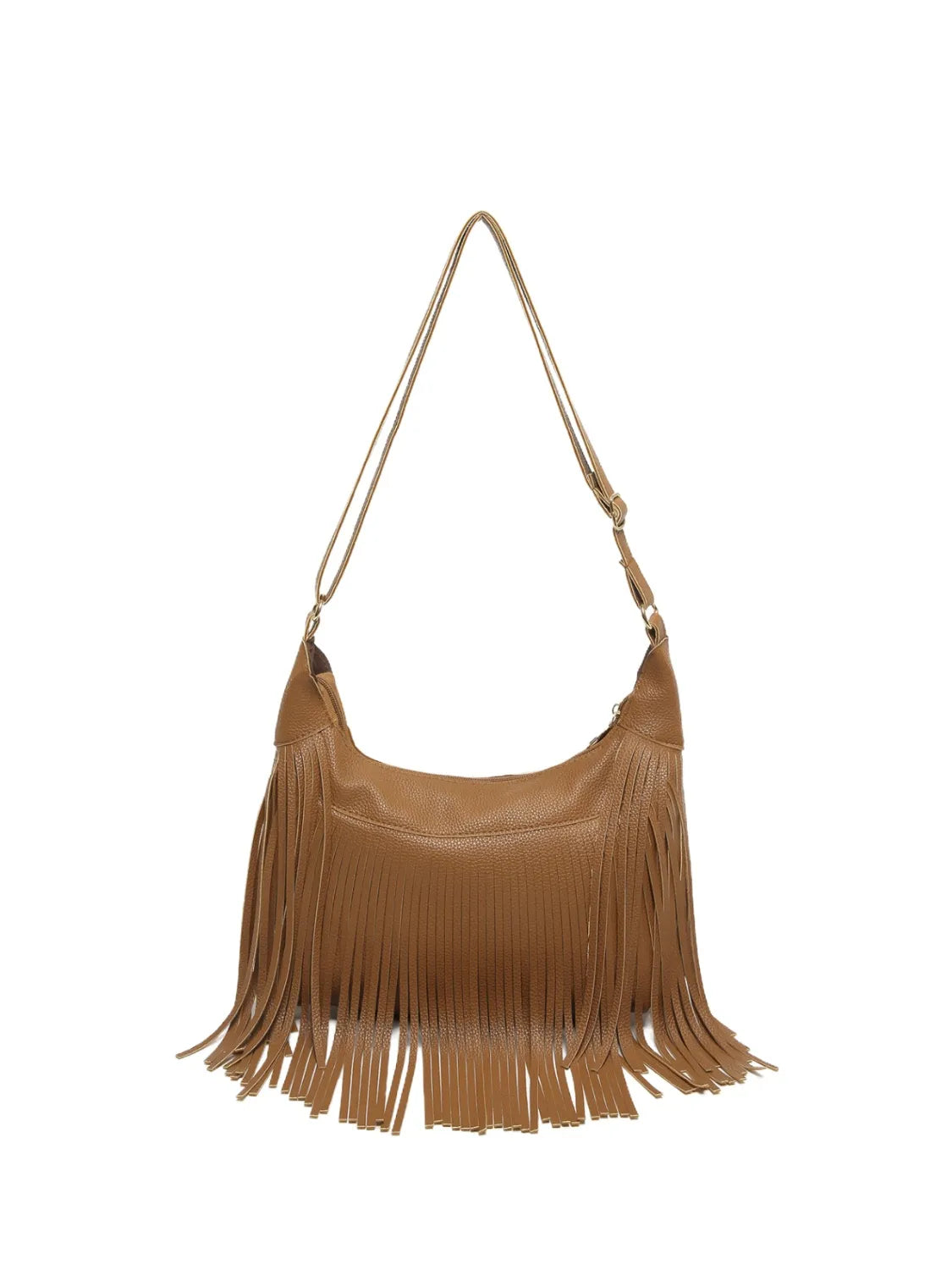 Fringe PU Leather Shoulder Bag - Roe Creation