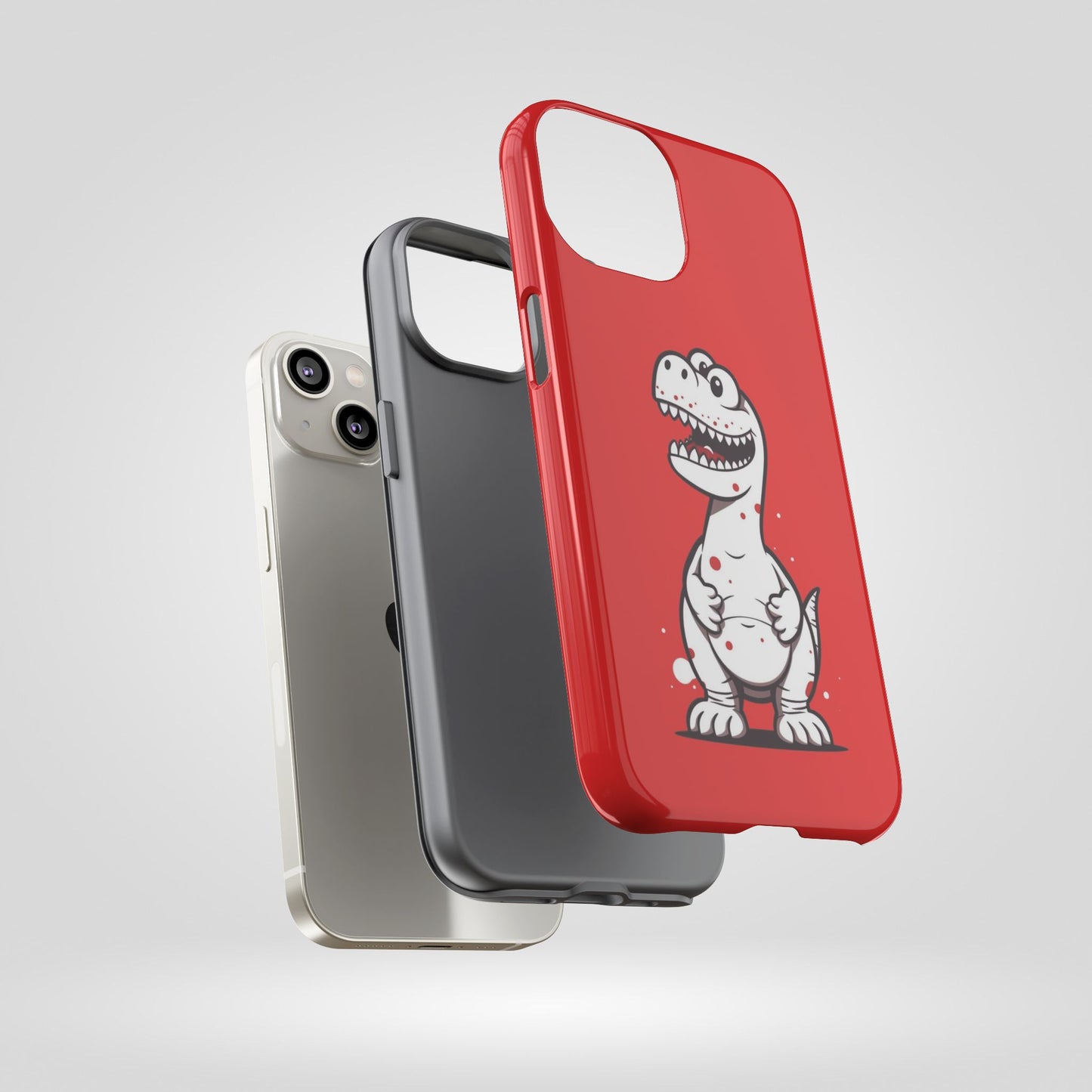 Funny Dinosaur Phone Case - Tough Cases for Kids & Dino Lovers