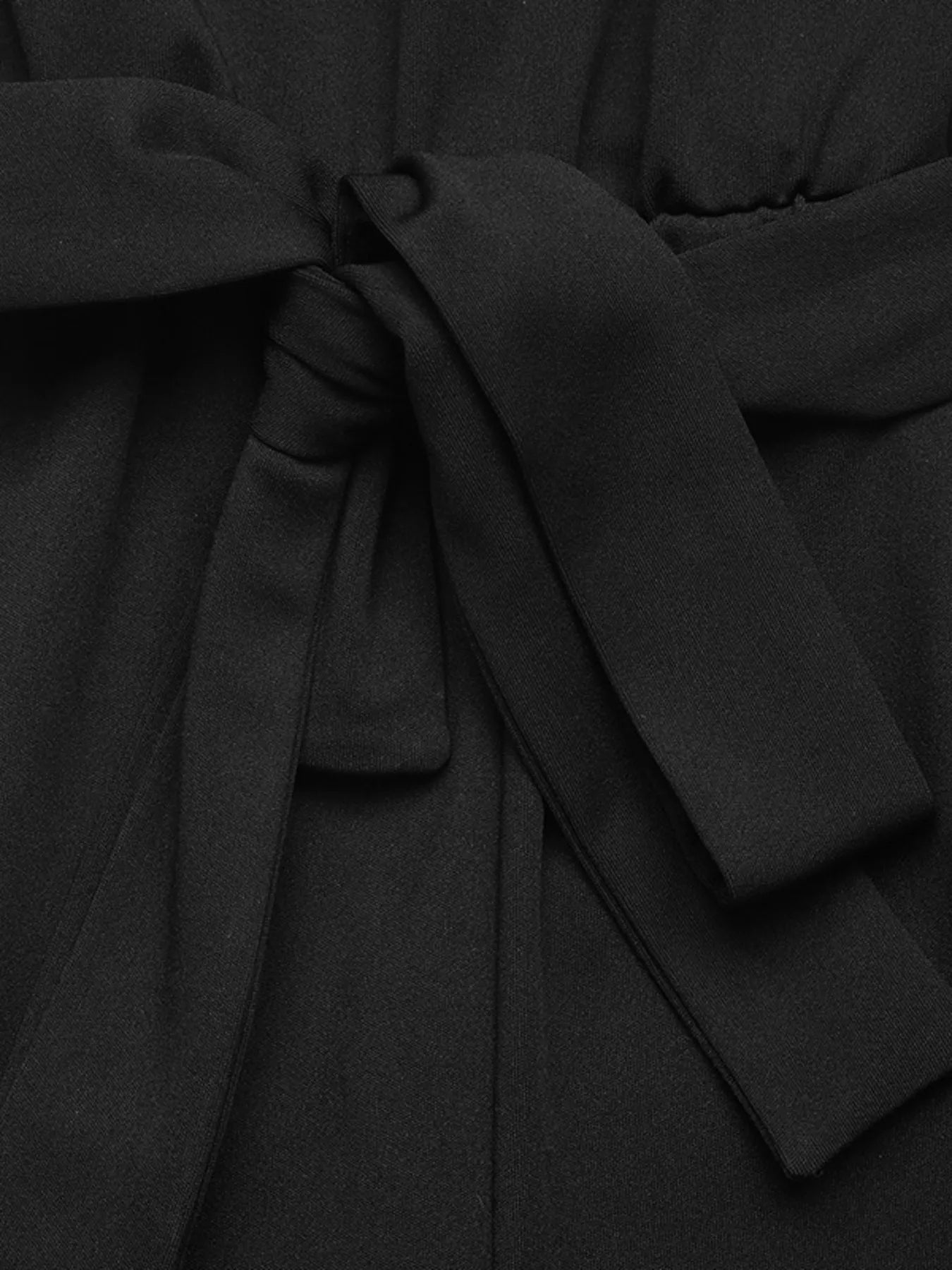 Pearl Detail Ruffled Cap Sleeve Jumpsuit - Roe Creation