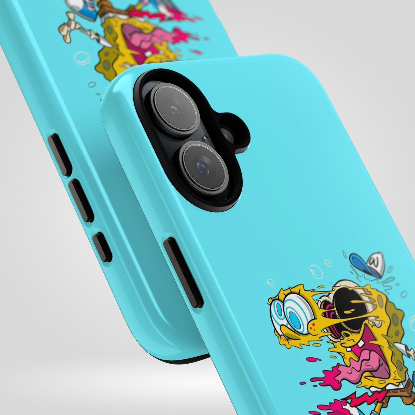 Funny SpongeBob Tough iPhone Case – Cartoon Vibes for Kids & Adults